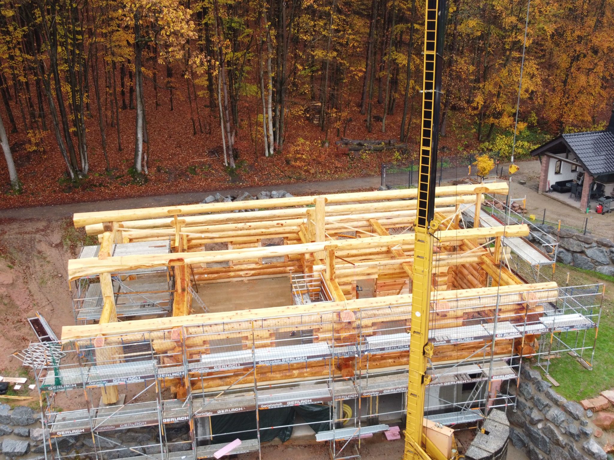 Luxus-Blockhausparadies Eveningwood im Spessart-Image-tags.info