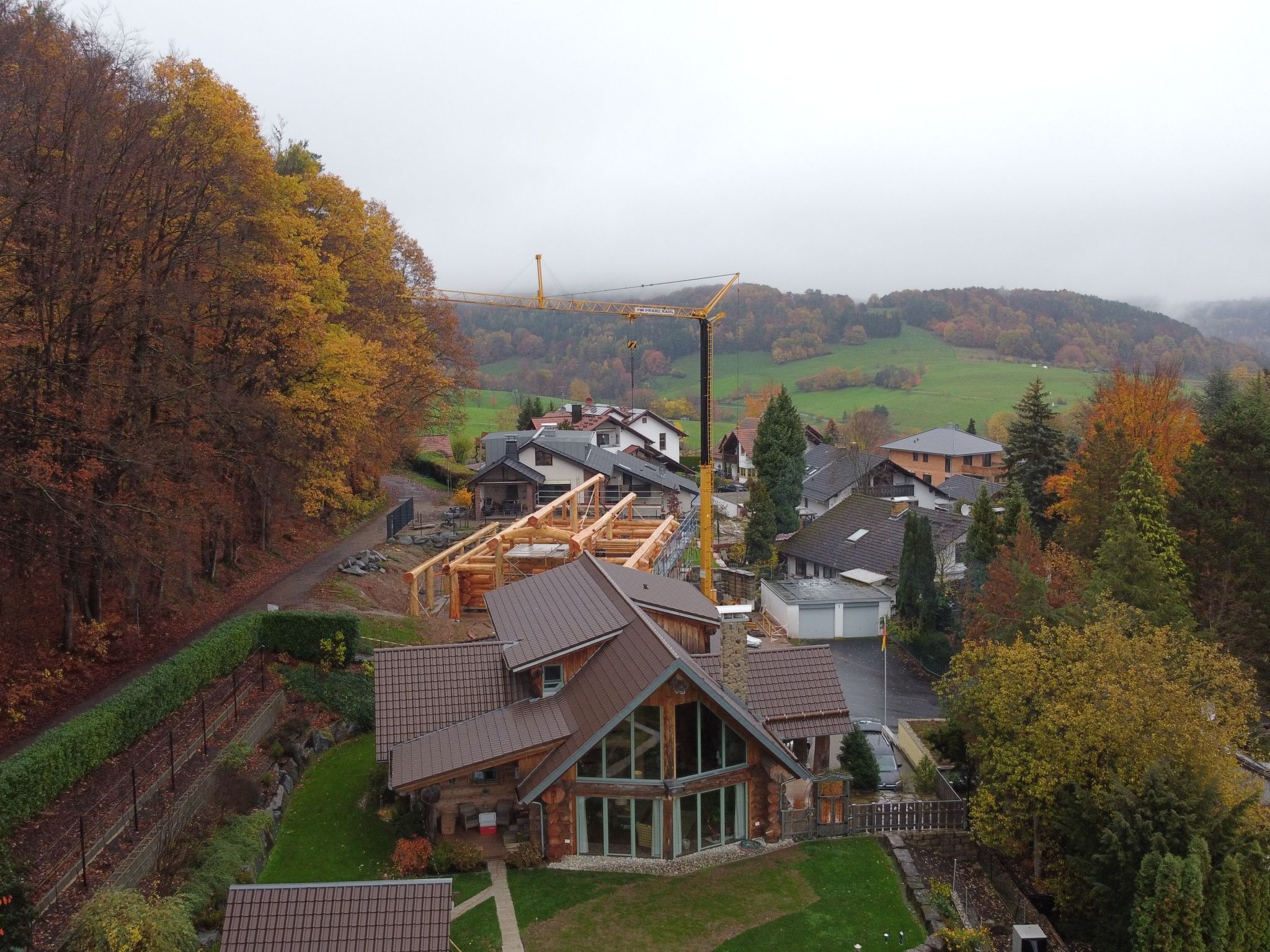 Luxus-Blockhausparadies Eveningwood im Spessart-Image-tags.info
