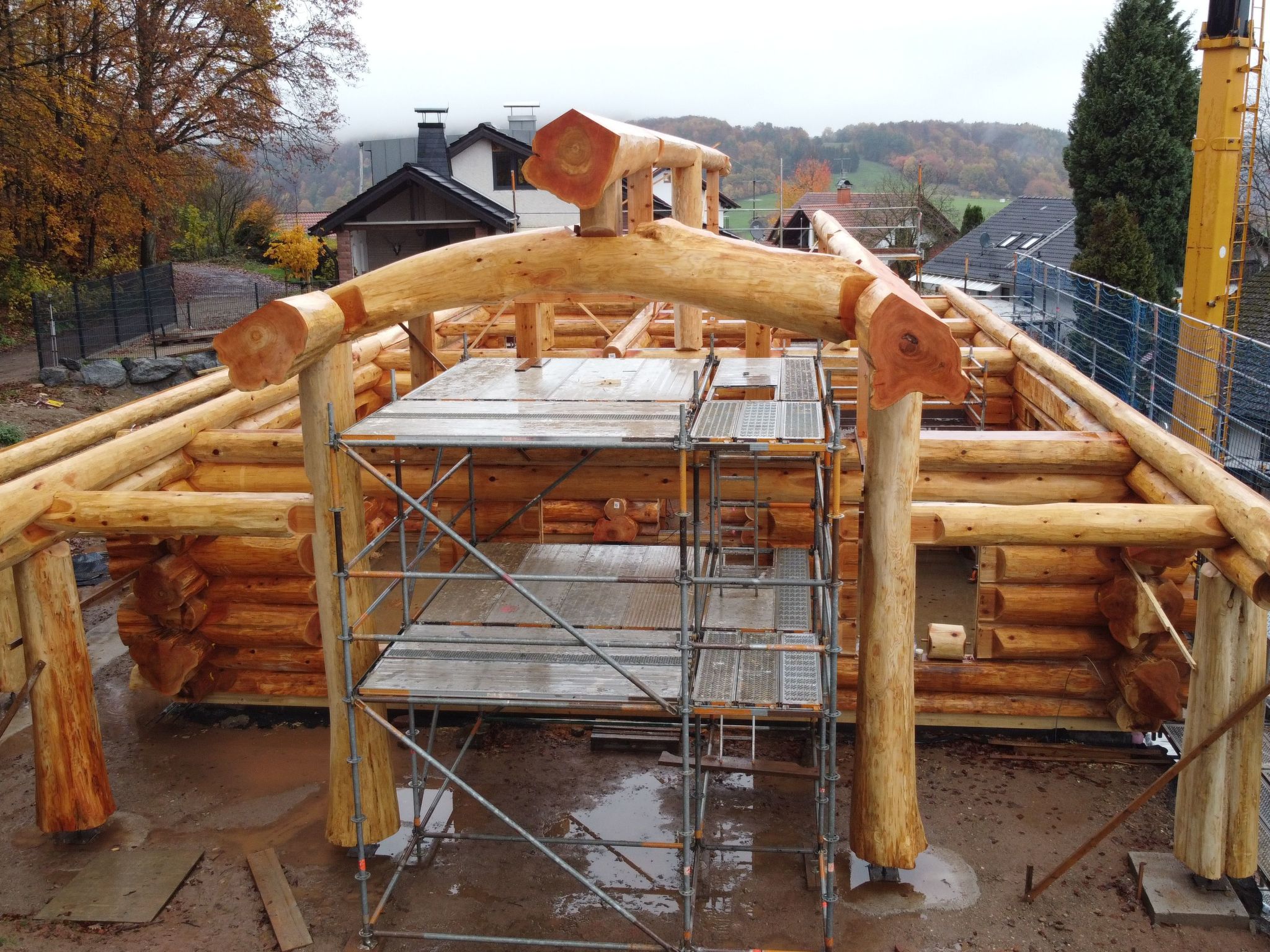 Luxus-Blockhausparadies Eveningwood im Spessart-Image-tags.info