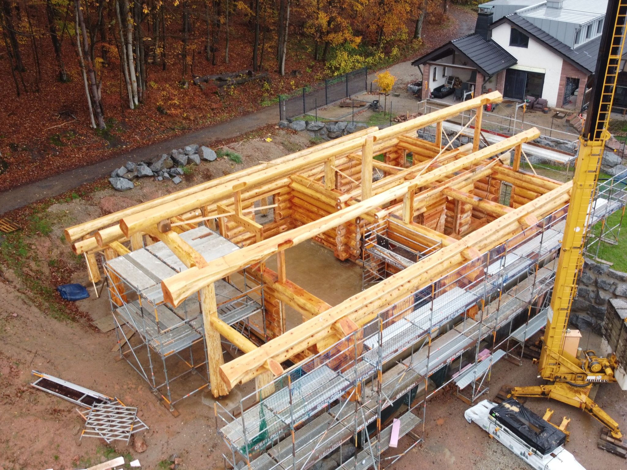 Luxus-Blockhausparadies Eveningwood im Spessart-Image-tags.info