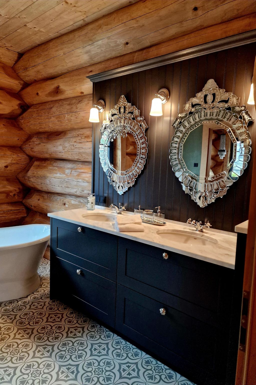 Luxus-Blockhausparadies Eveningwood im Spessart-Image-tags.info