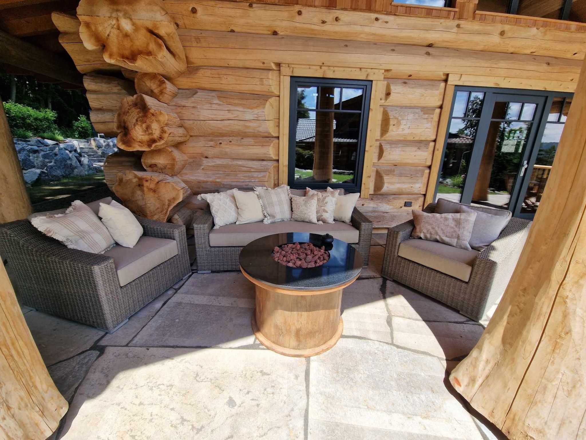 Luxus-Blockhausparadies Eveningwood im Spessart-Image-tags.info