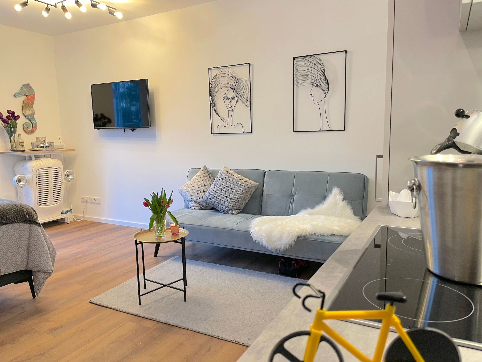 Schöne Ferienwohnung in Bremen-Ost mit Terrasse-Image-tags.info