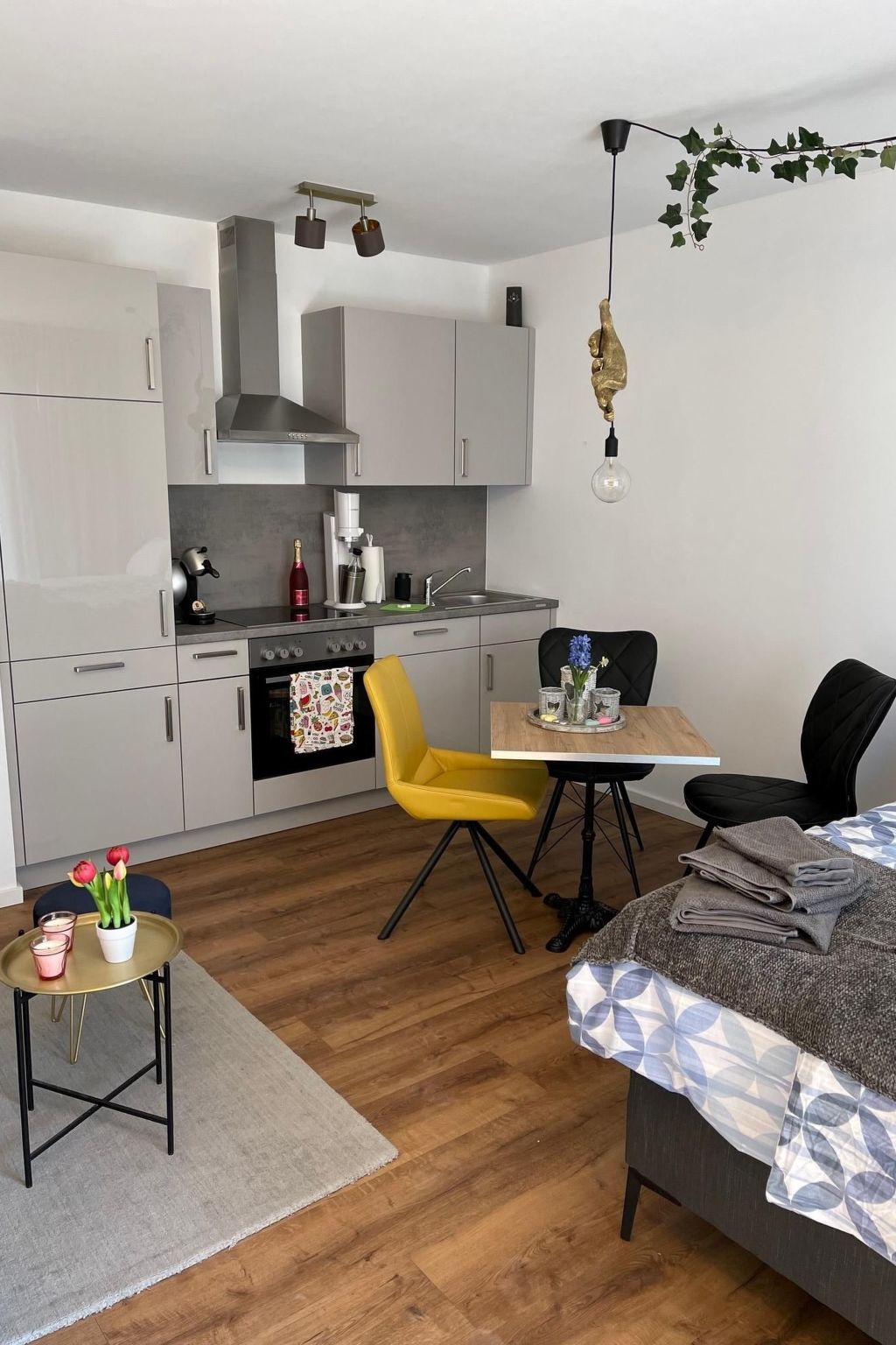 Schöne Ferienwohnung in Bremen-Ost mit Terrasse-Dedans