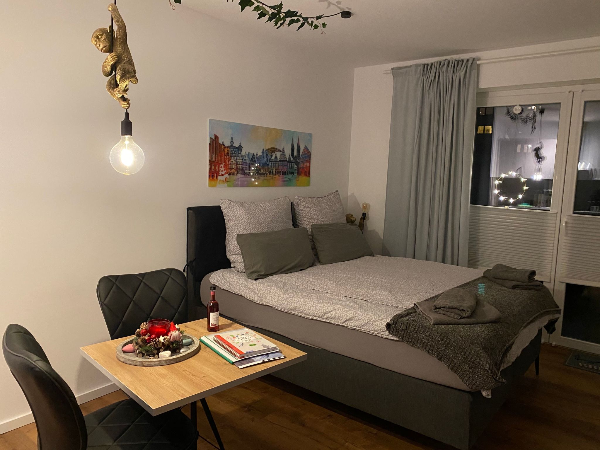 Schöne Ferienwohnung in Bremen-Ost mit Terrasse-Dedans