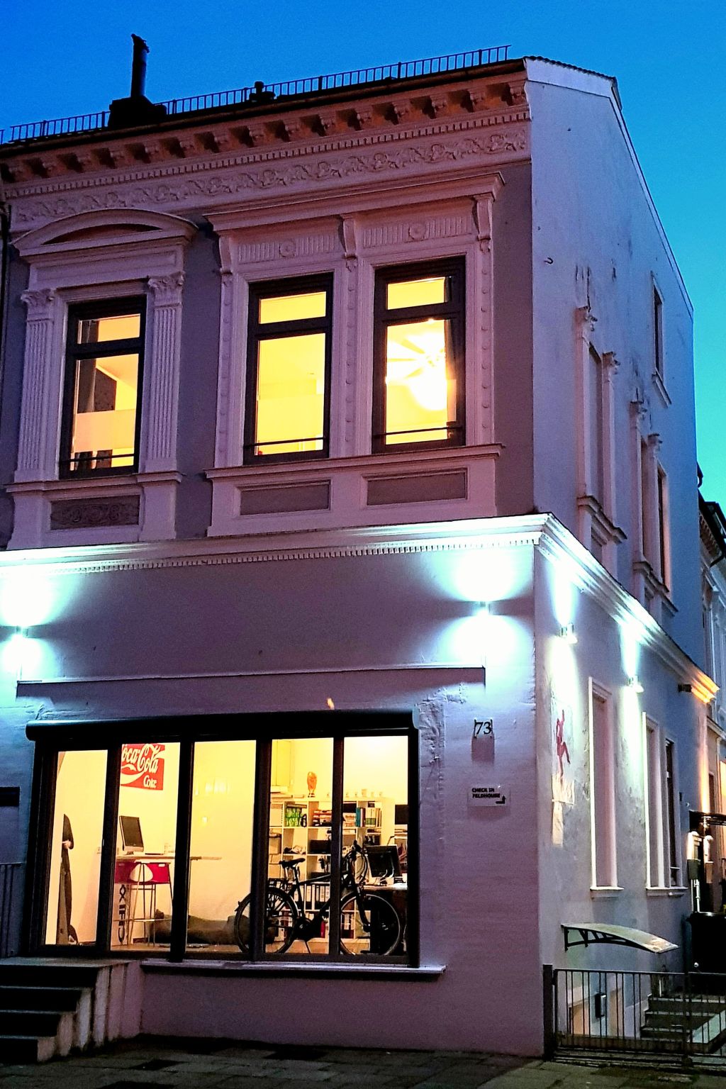 Appartement in Bremen-Ost mit Garten-Drinnen