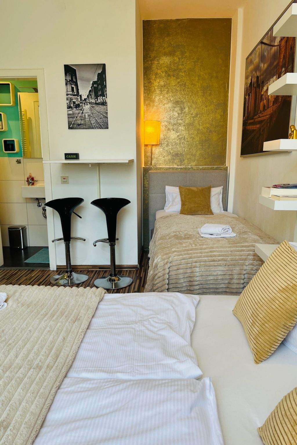 Appartement in Bremen-Ost mit Garten-Drinnen