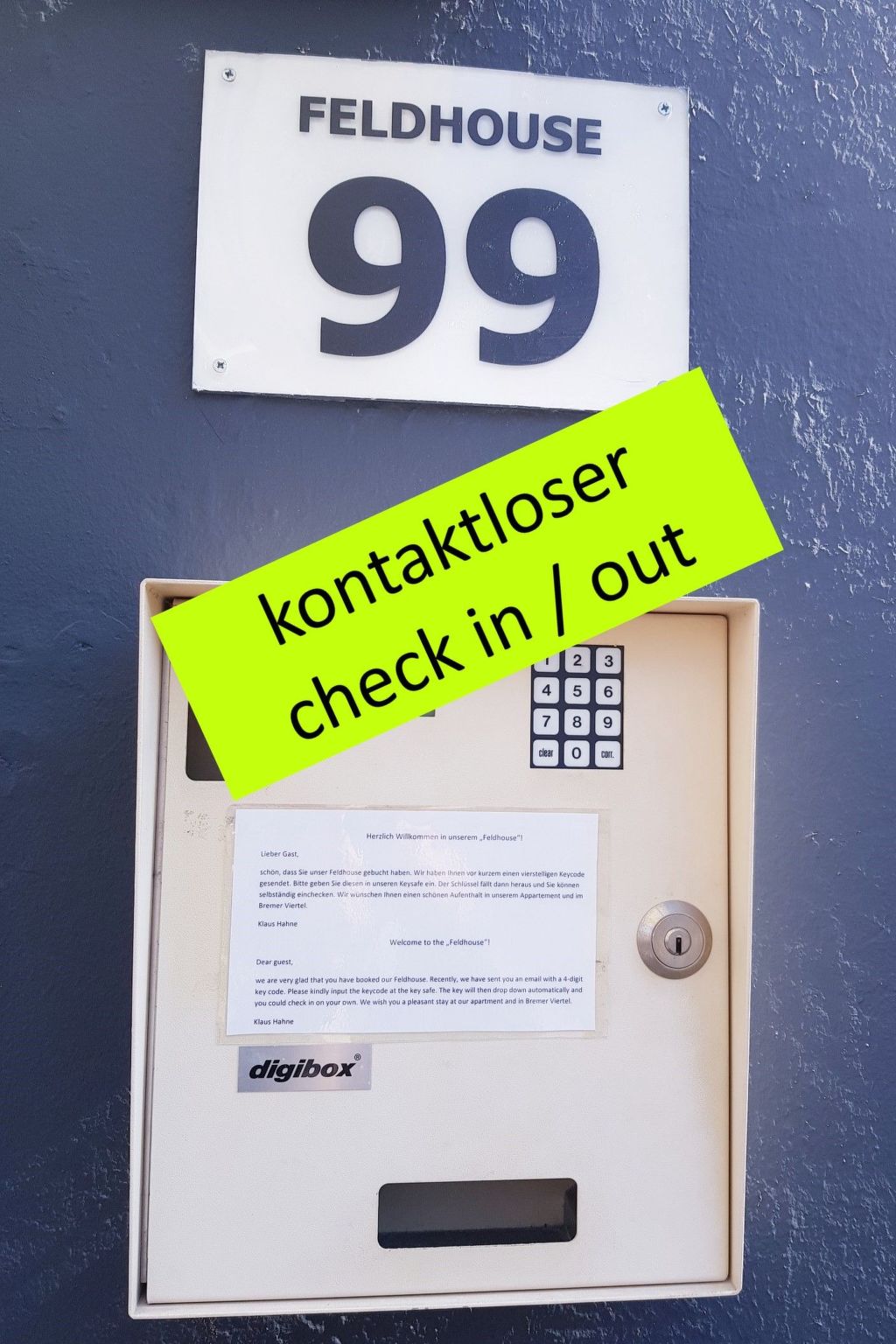 Wohnappartement Mitten im Bremer Kulturviertel-Drinnen