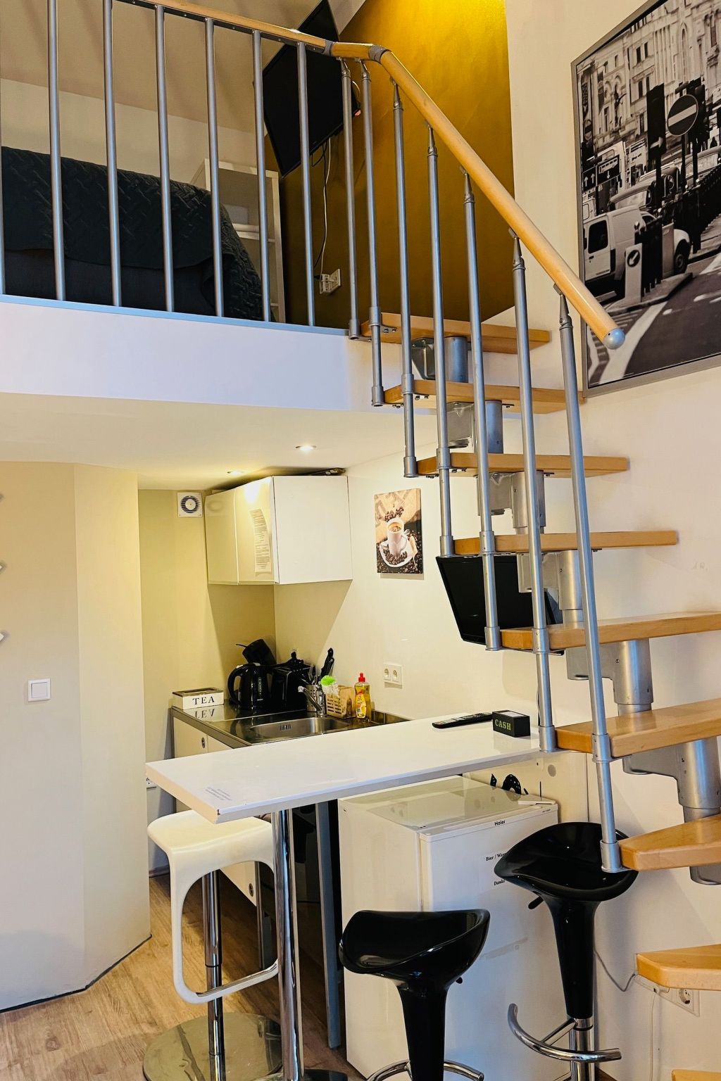 Wohnappartement Mitten im Bremer Kulturviertel-Drinnen