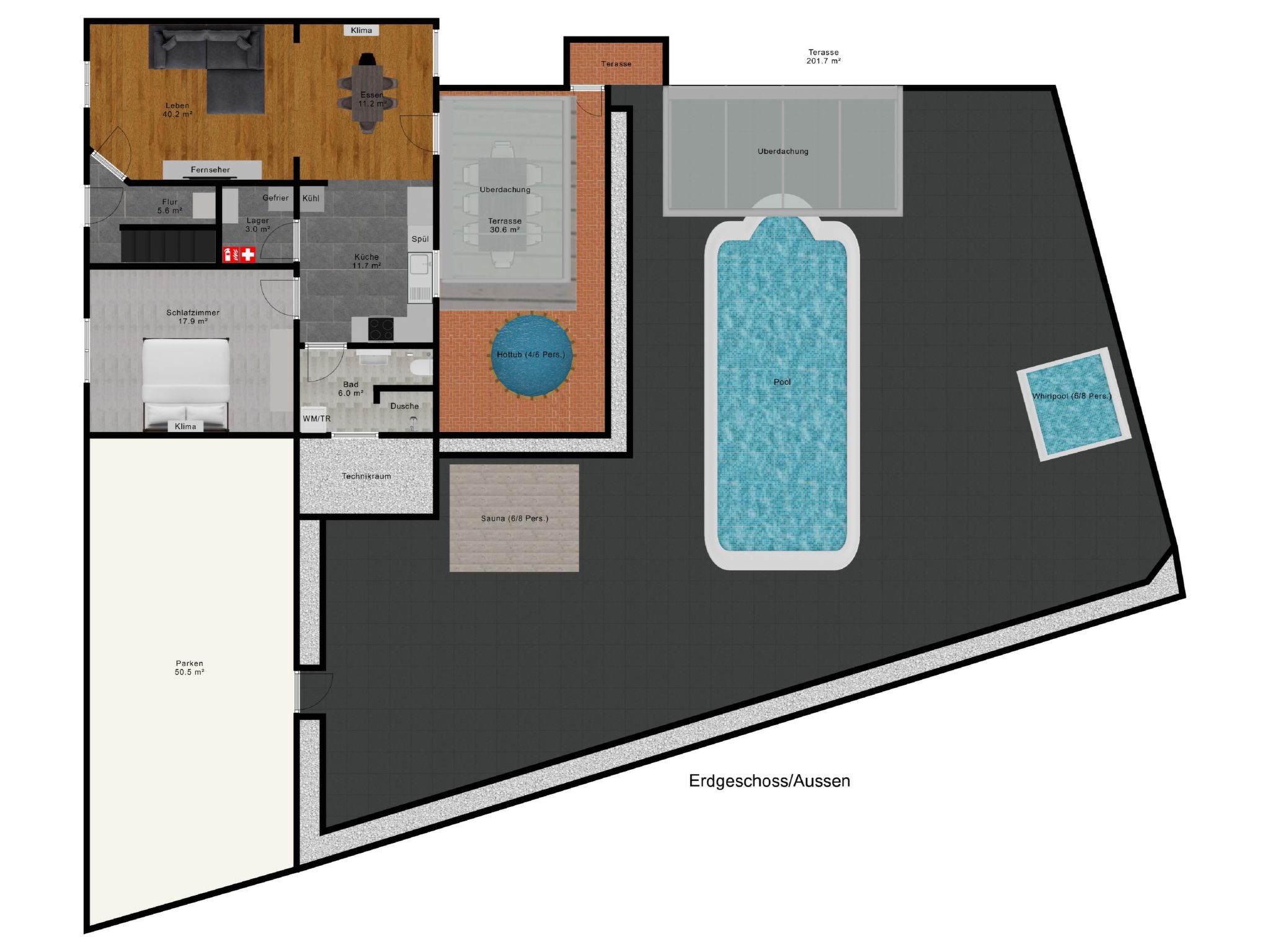 Mit privat Hottub und Klima.-Image-tags.info