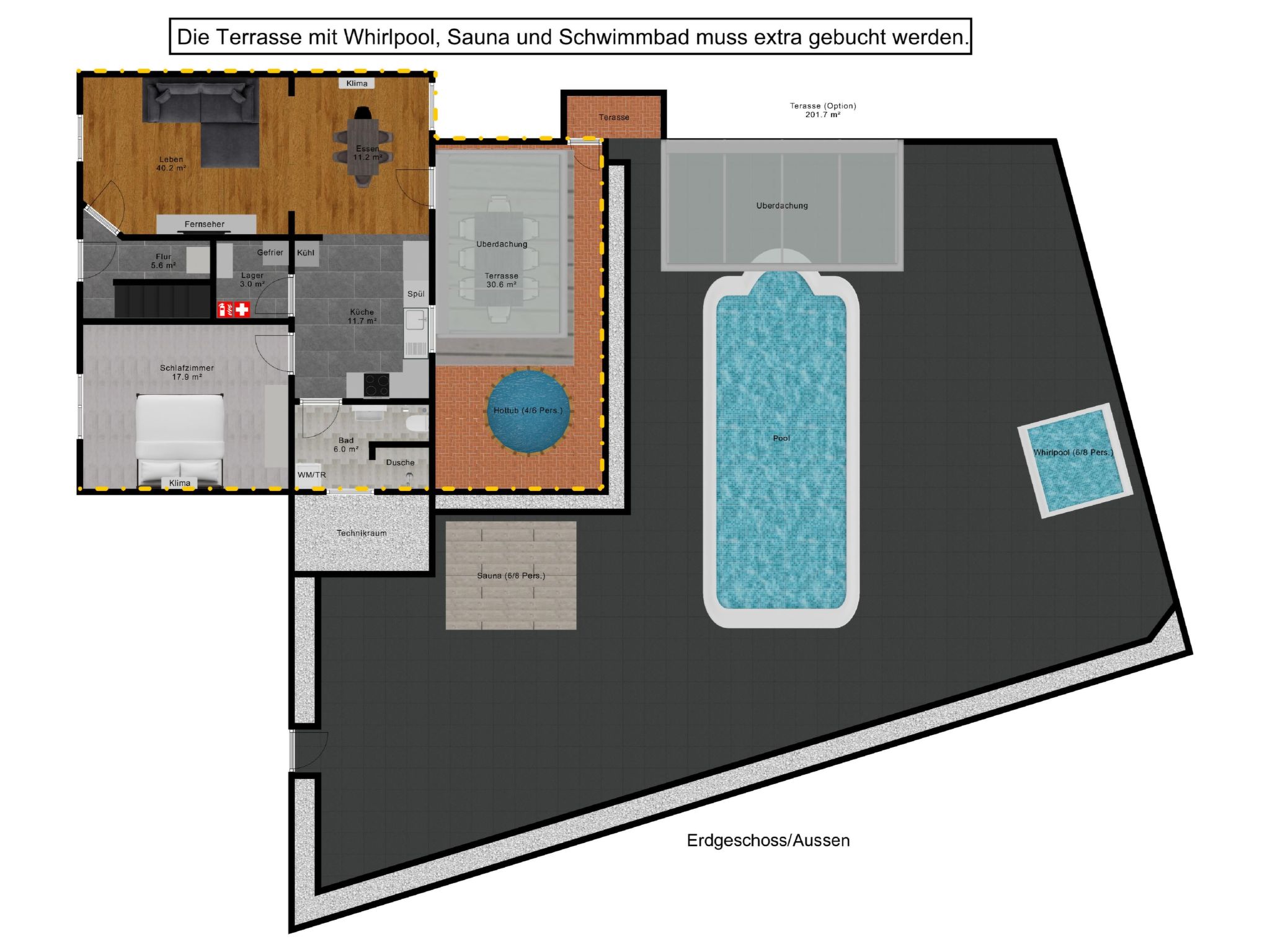 Mit privat Hottub und Klima.-Image-tags.info