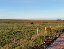 Ruim vakantiehuis op Pellworm, 1 km van de Oostzee met tuin & terras - thumbnail 4