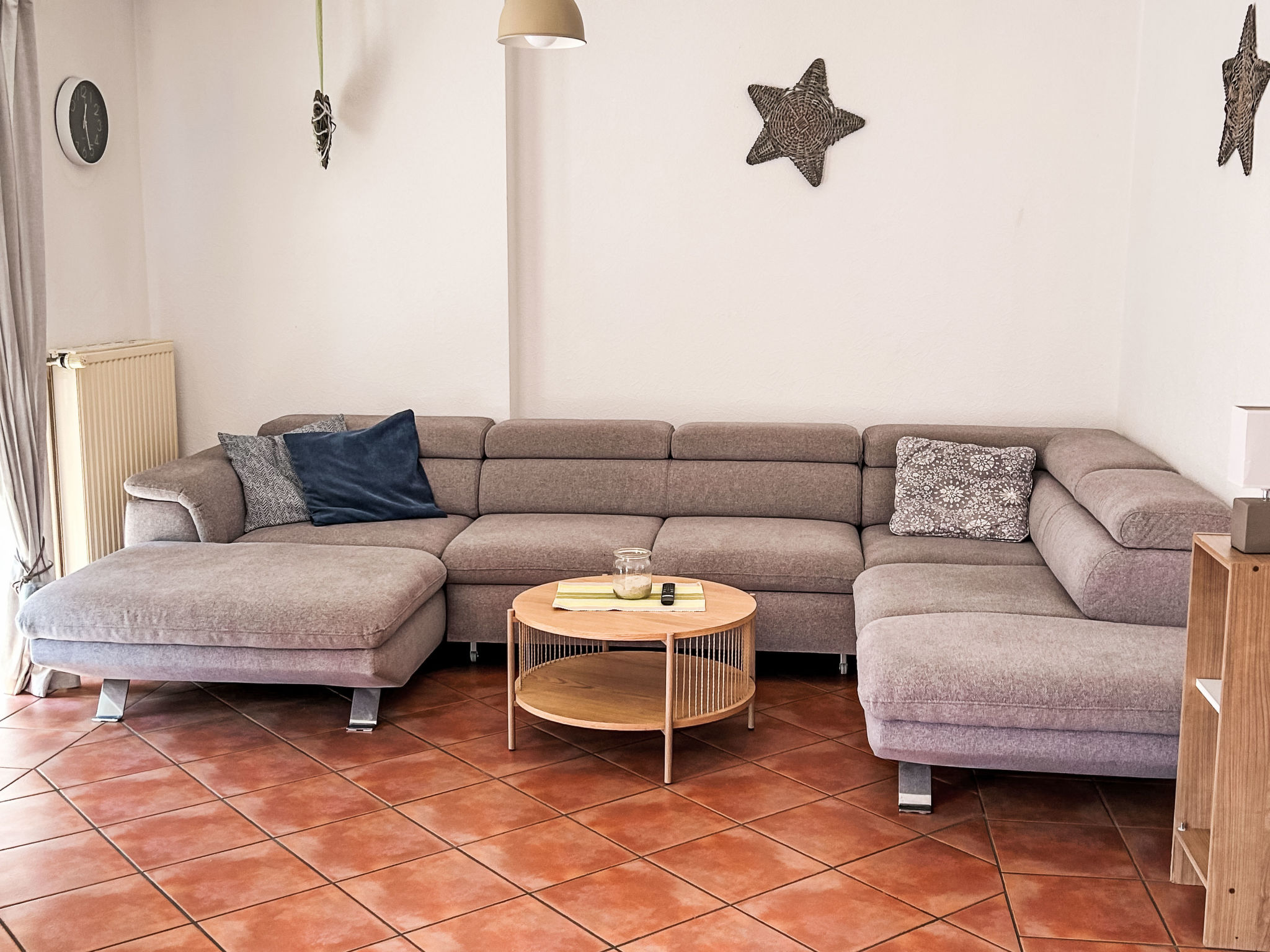 Mit Garten und Stellplatz