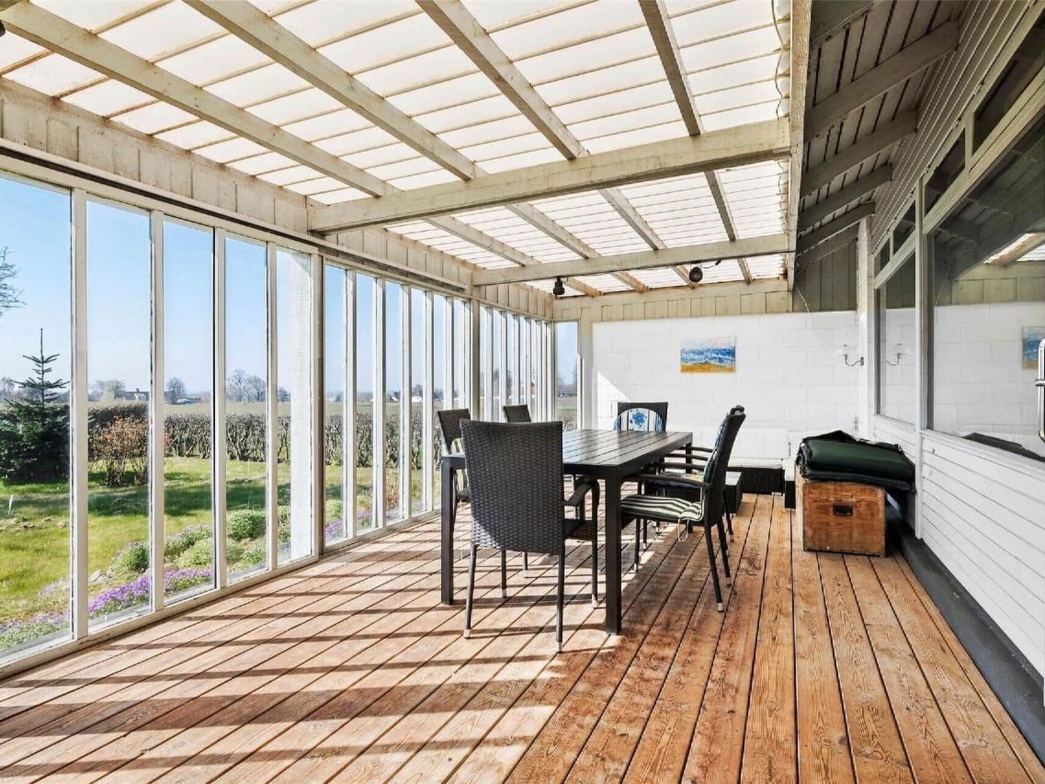 Schönes Ferienhaus mit Grill, Terrasse und Garten