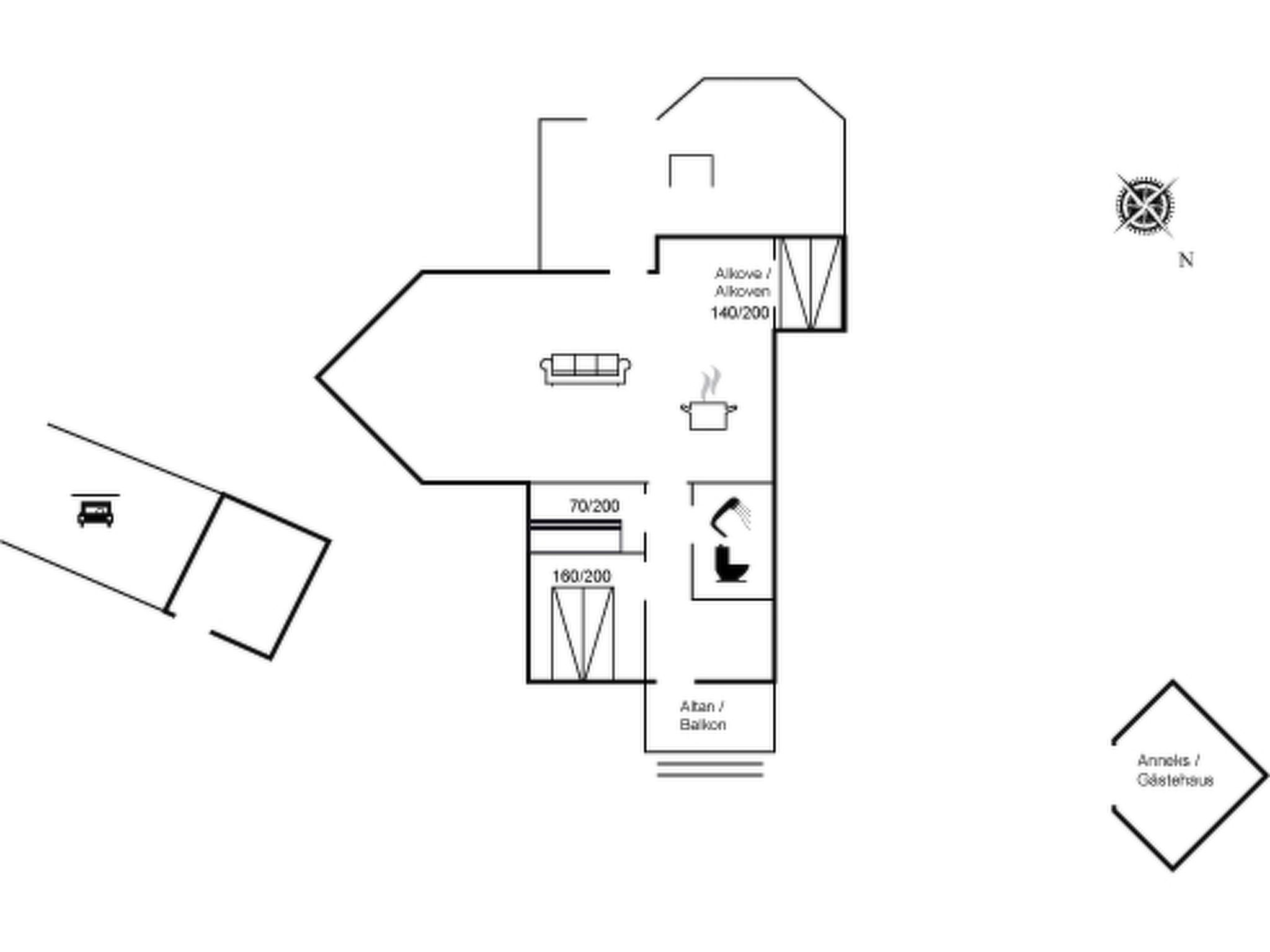"Franke" - 1.2km from the sea-Binnen
