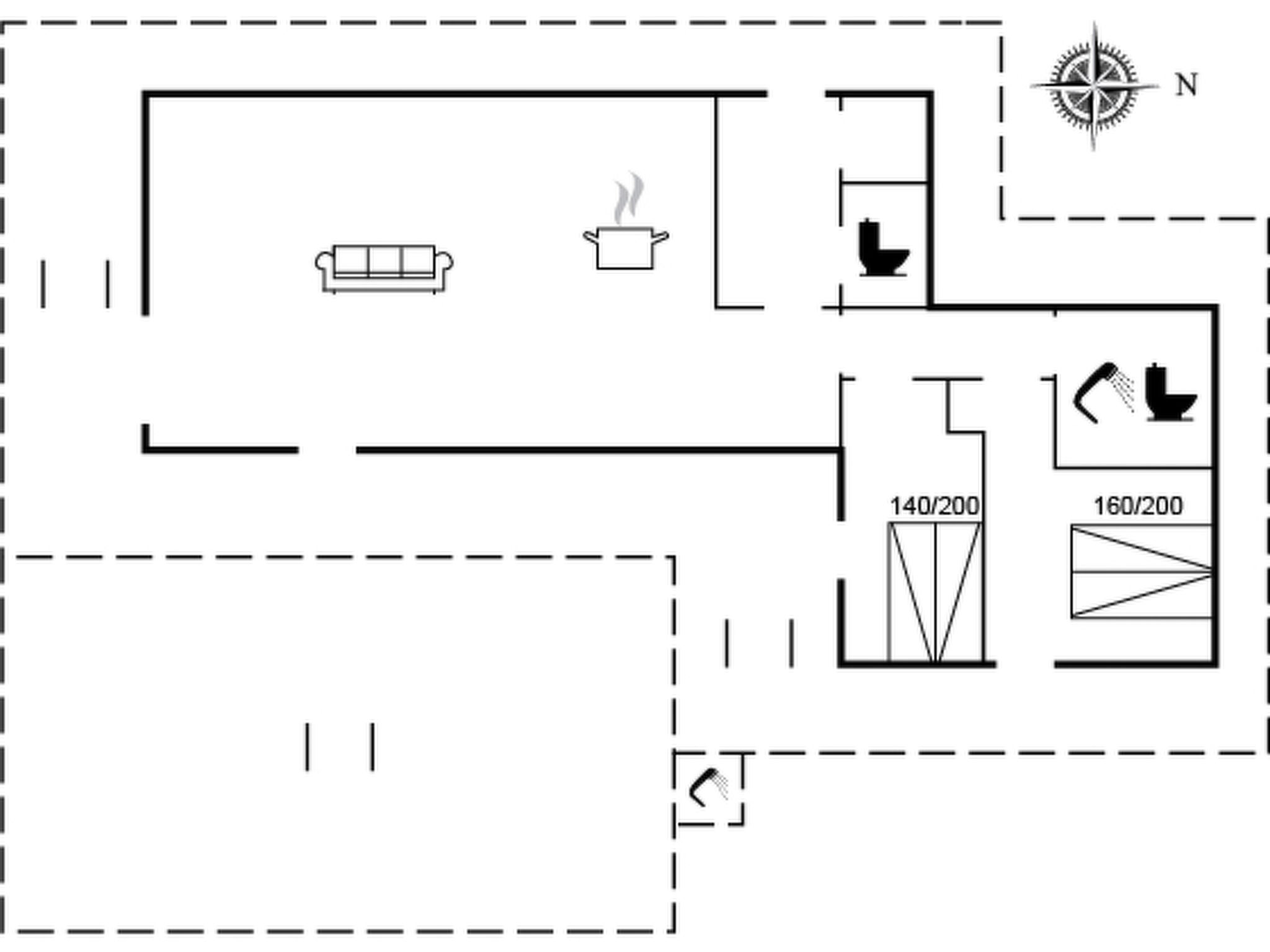 "Yardila" - 1.4km from the sea - Inside