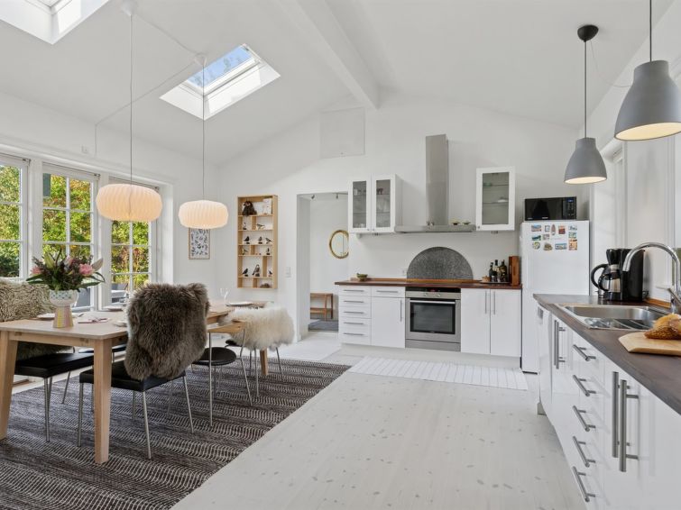 5-persoons vakantiehuis met open haard in Græsted in Græsted
