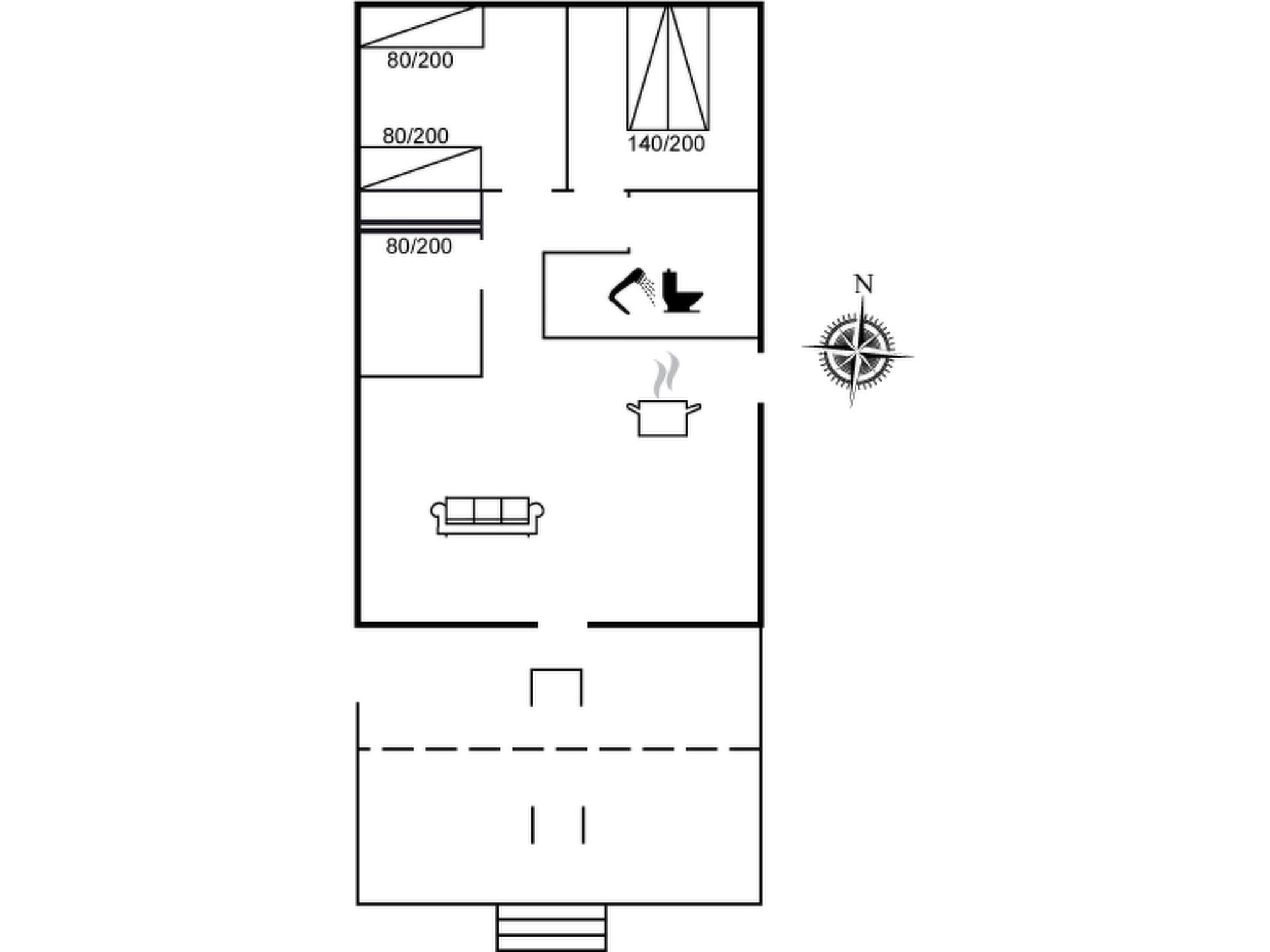 "Sjard" - 700m from the sea-Inside