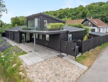 Luxe vakantiehuis Ebke op slechts 70 meter van de zee in Gilleleje - thumbnail 1