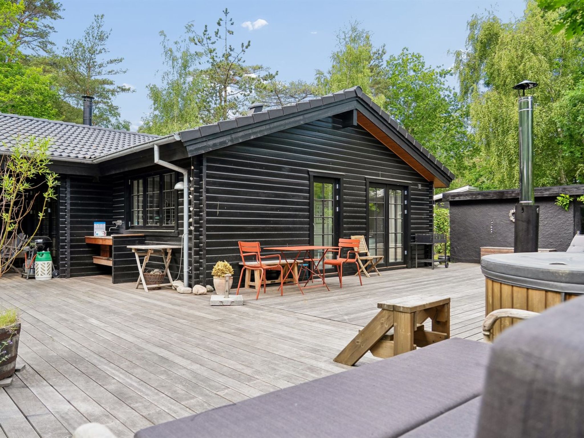 Hoat: Luxe vakantiehuis met sauna en bubbelbad op 250m van zee - foto 14