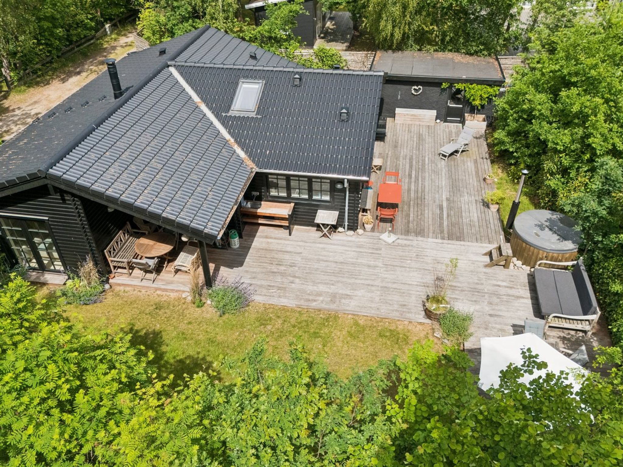 Hoat: Luxe vakantiehuis met sauna en bubbelbad op 250m van zee - foto 47