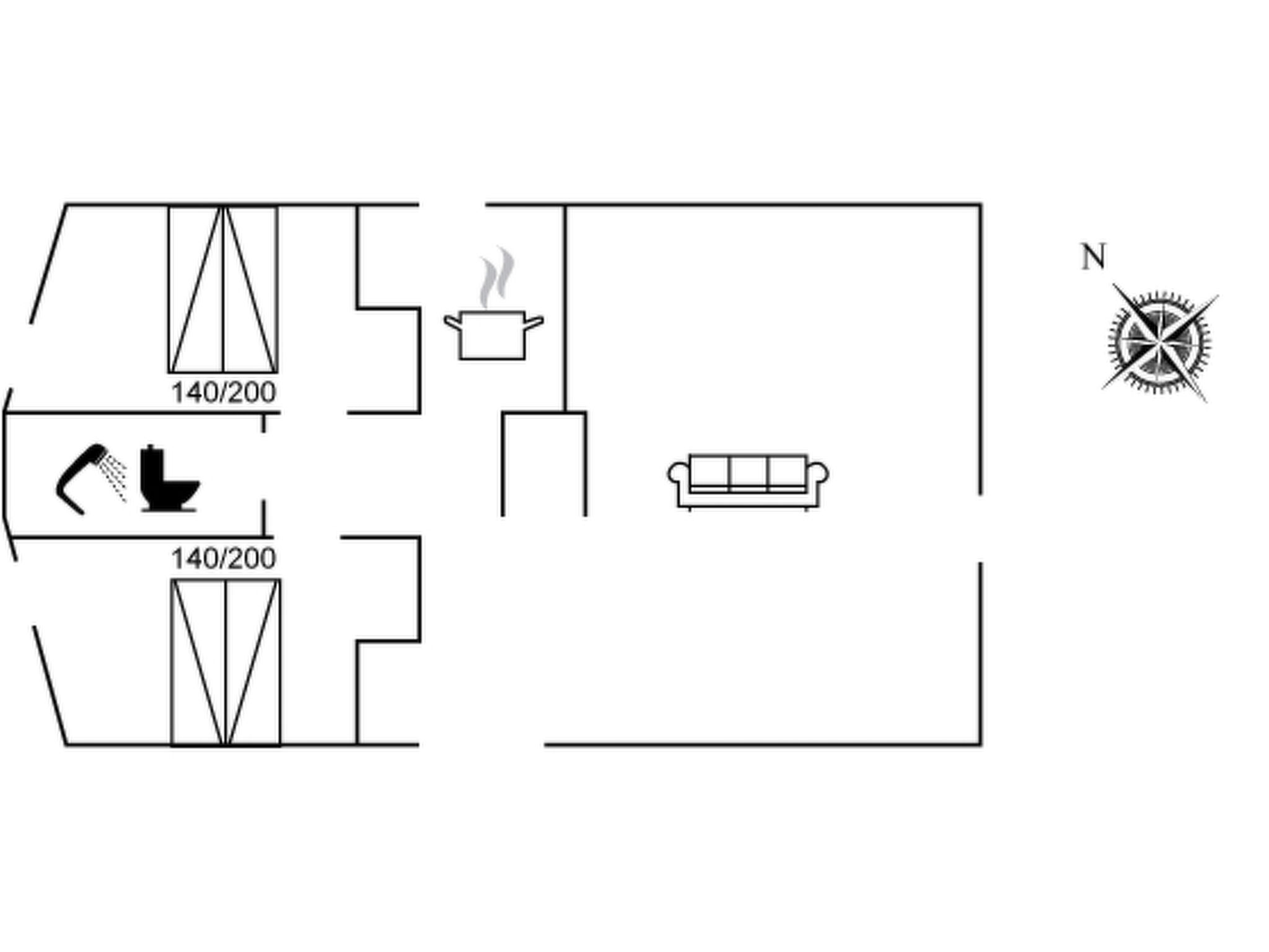 "Ordan" - 140m to the fjord