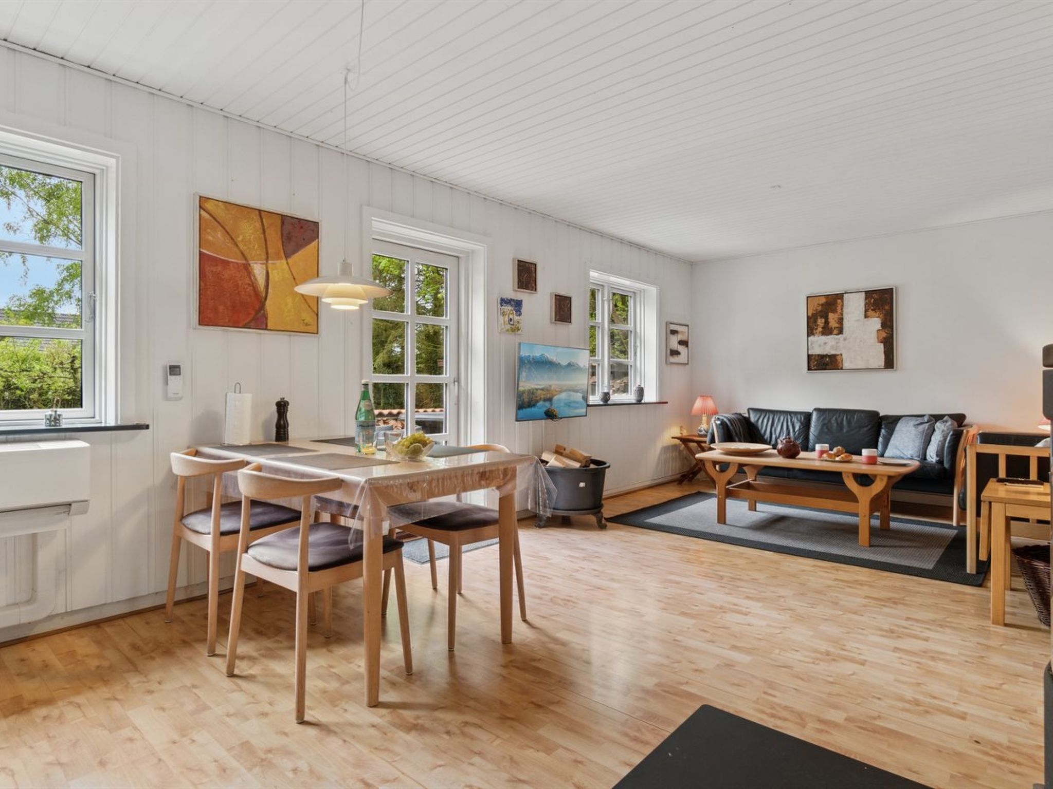 4-persoons vakantiehuis in Rønne met open haard en grote tuin - foto 9