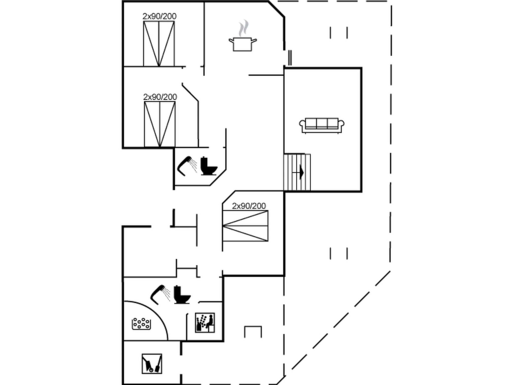 "Gyrid" - 150m from the sea
