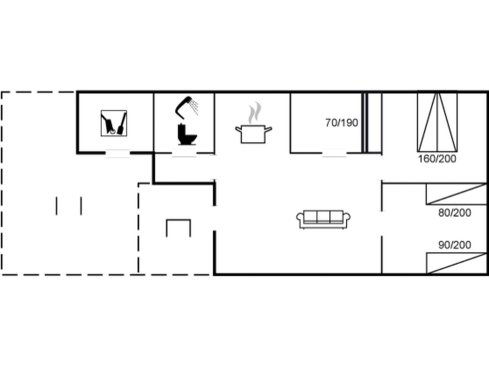 "Meret" - 800m from the sea - Inside