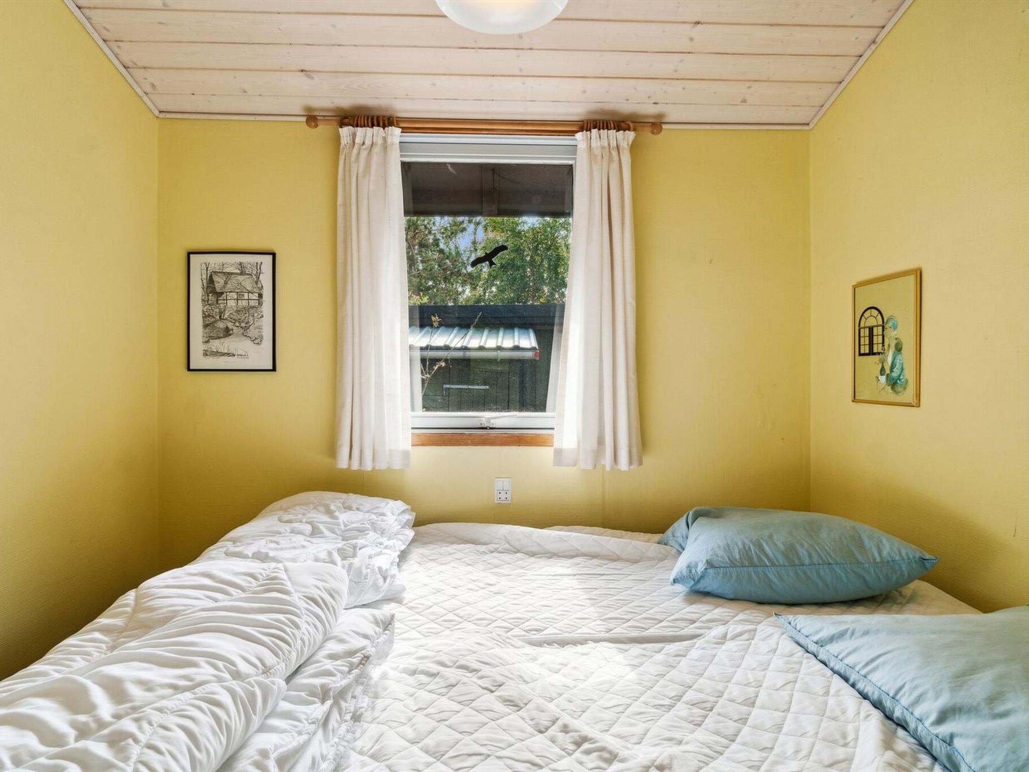 Vakantiehuis op 350 m van zee in Aakirkeby met open haard - foto 18