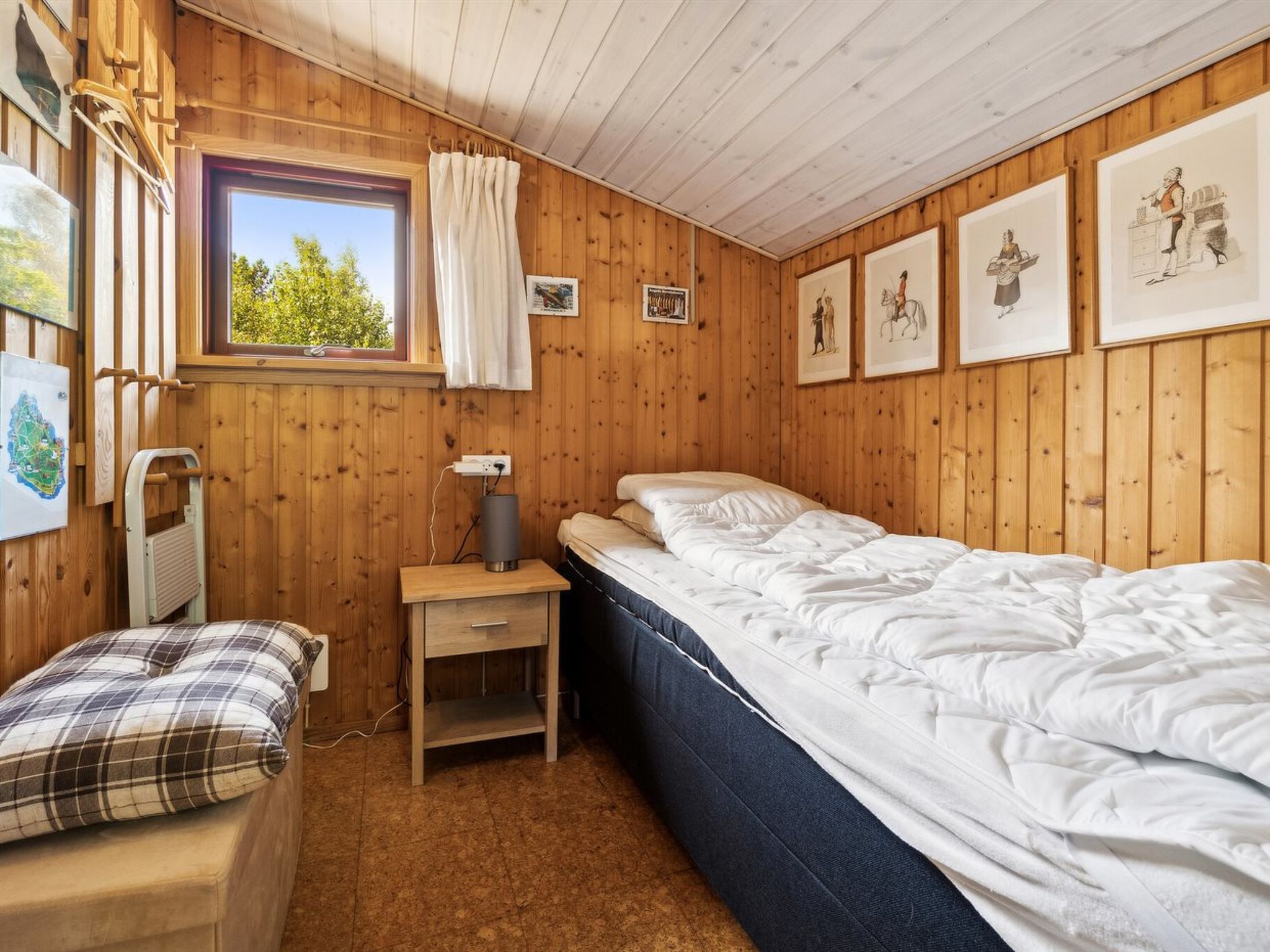 Vakantiehuis op 350 m van zee in Aakirkeby met open haard - foto 19