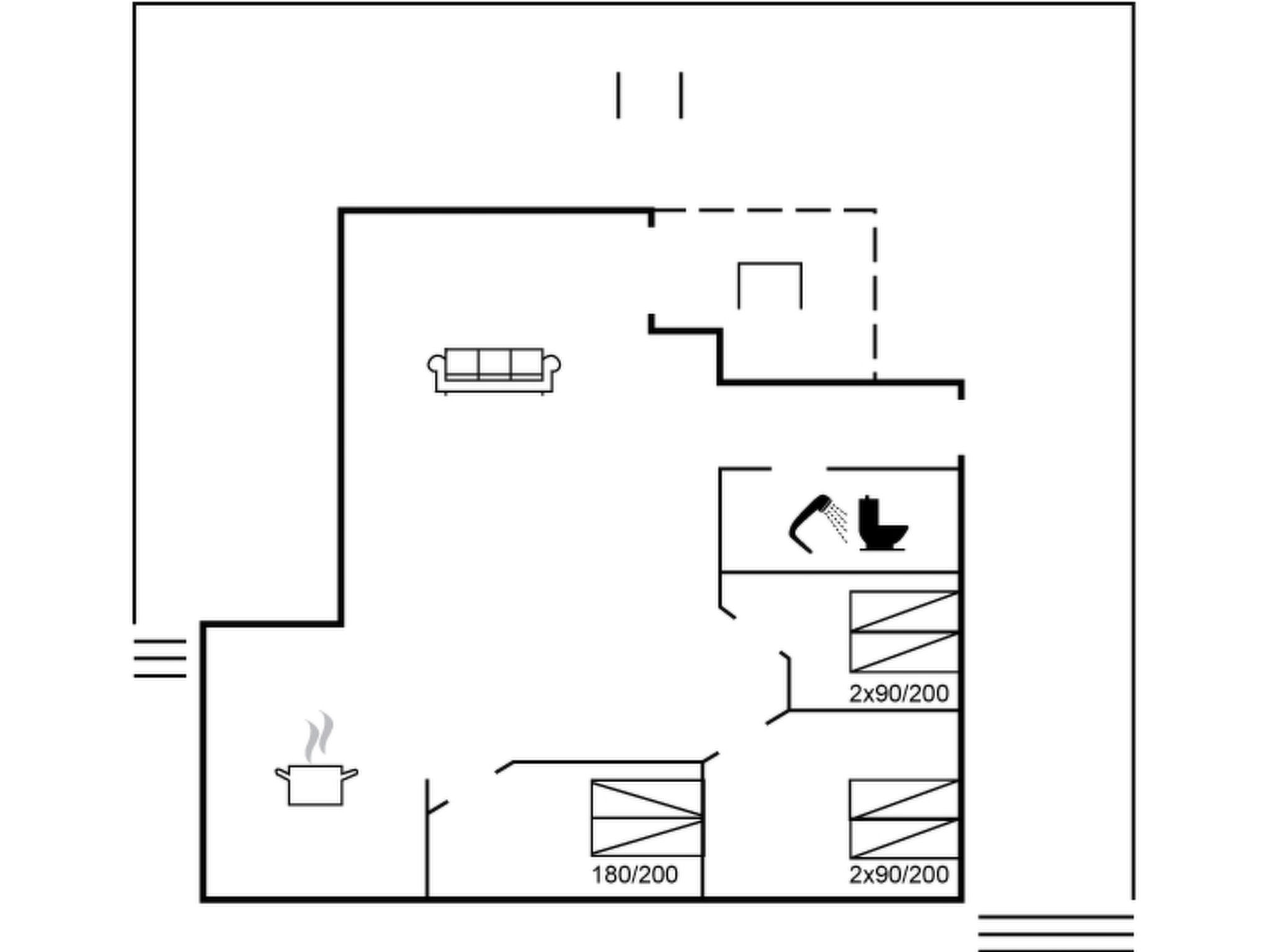 "Mariam" - 100m from the sea - Inside