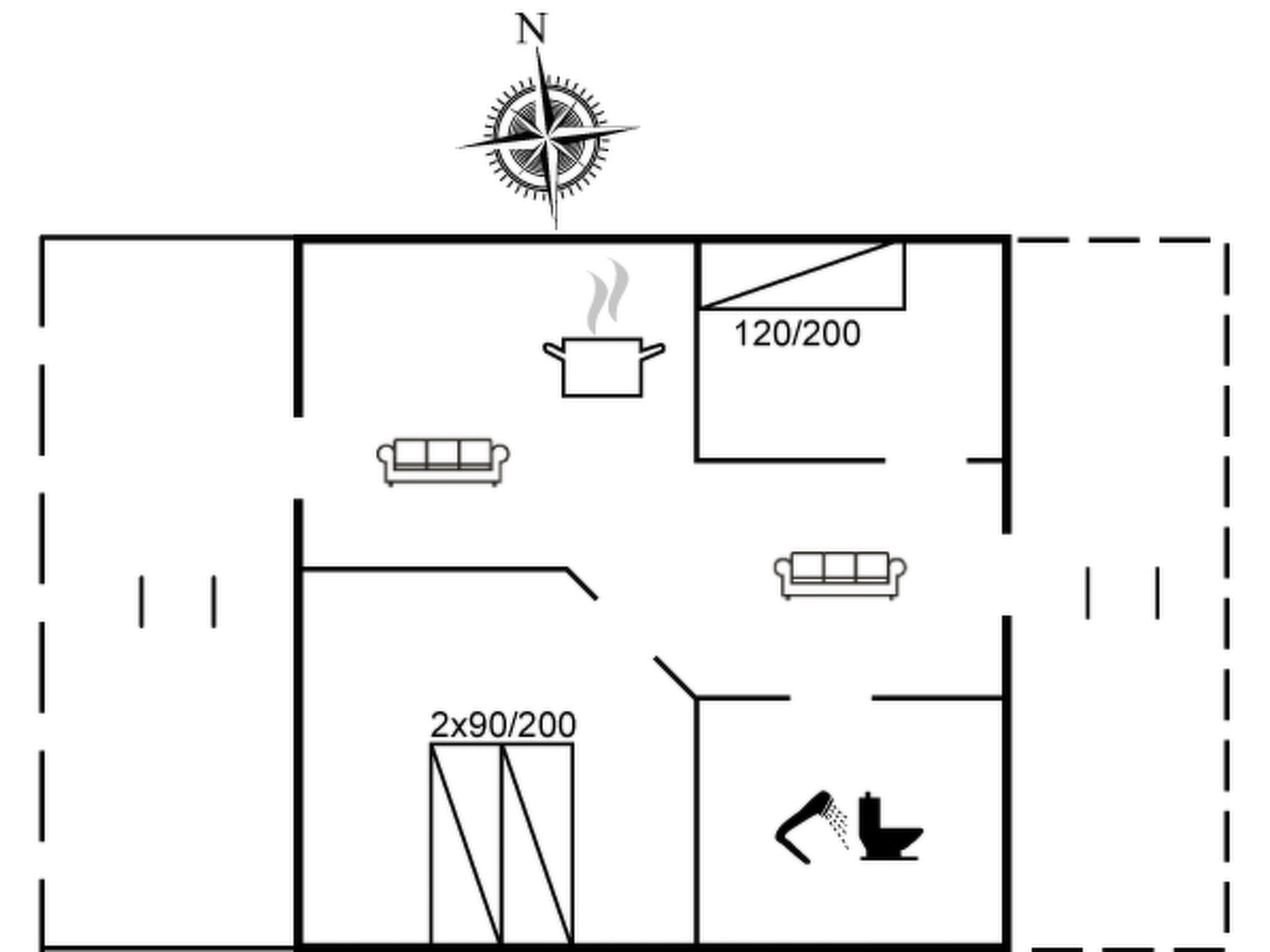"Hinrich" - 4.5km from the sea - Inside