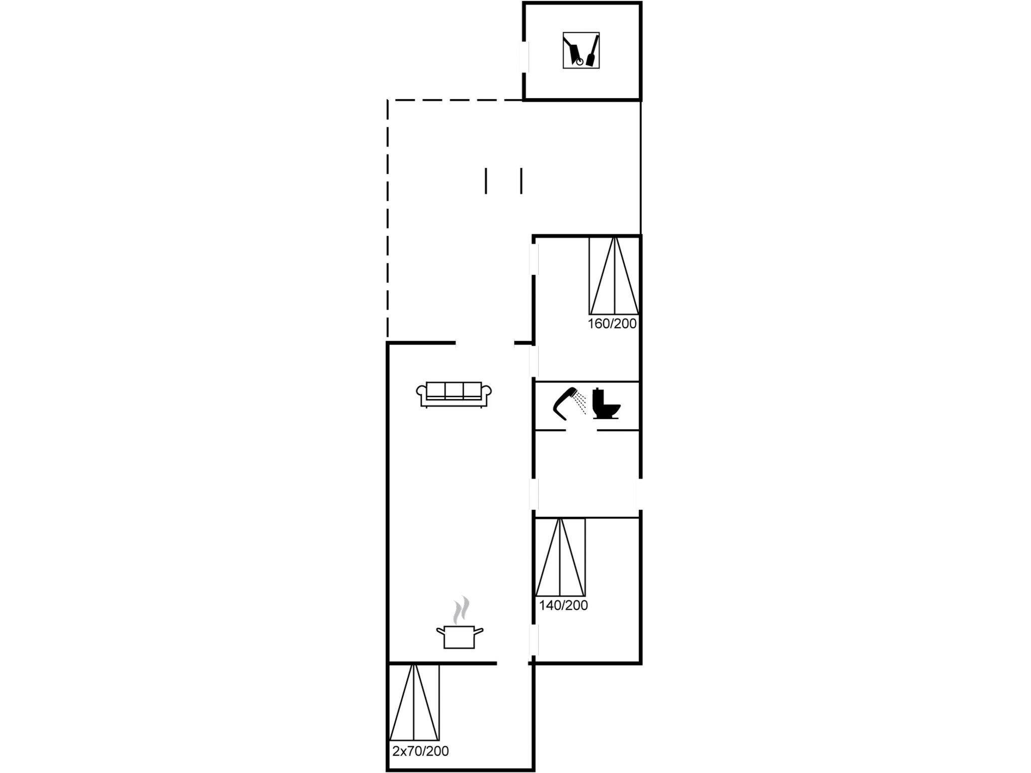 Maison "Erich" - 500m from the sea – Plan, photo 31 sur 31