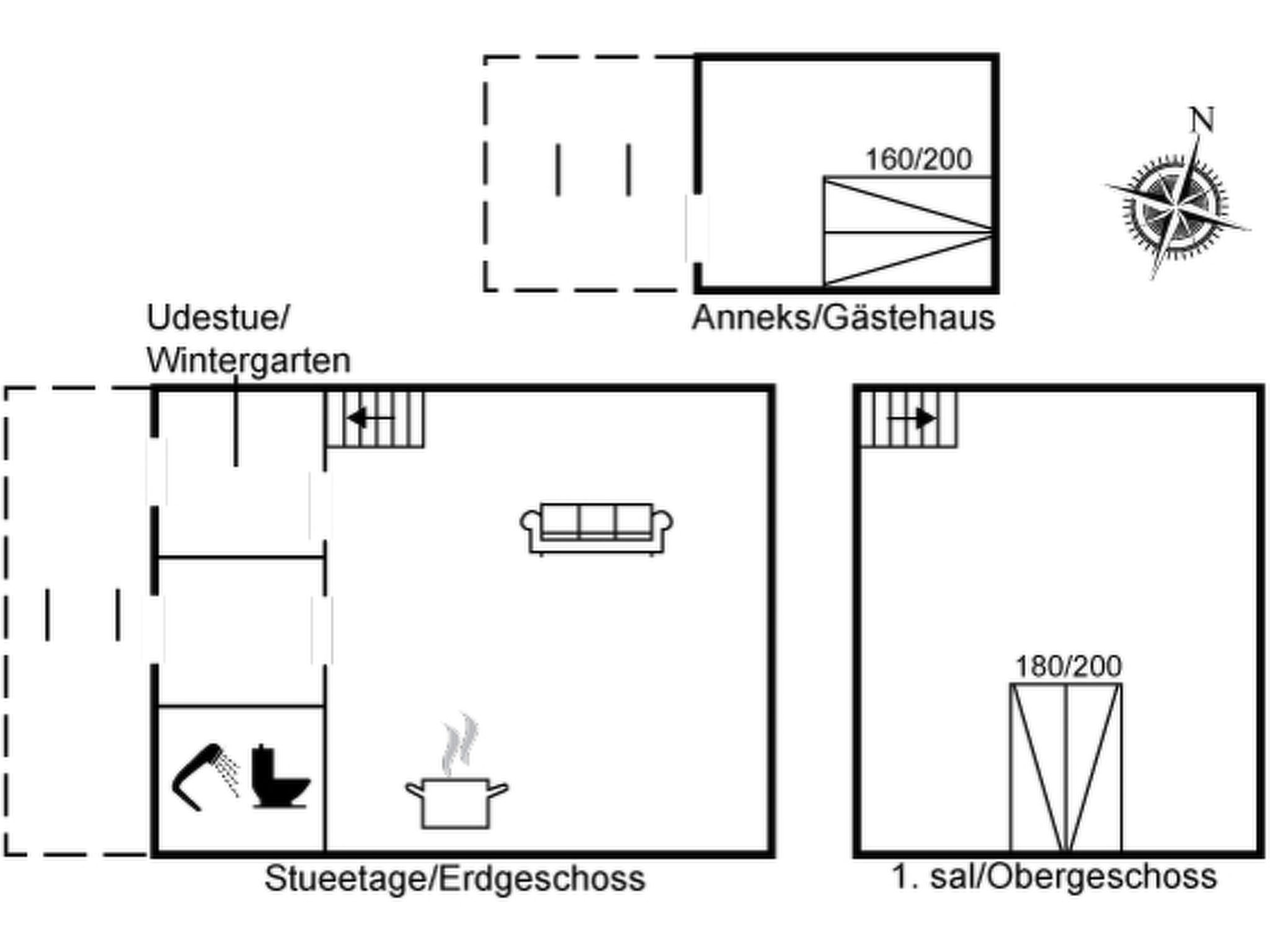 "Anemette" - 100m from the sea - Binnen