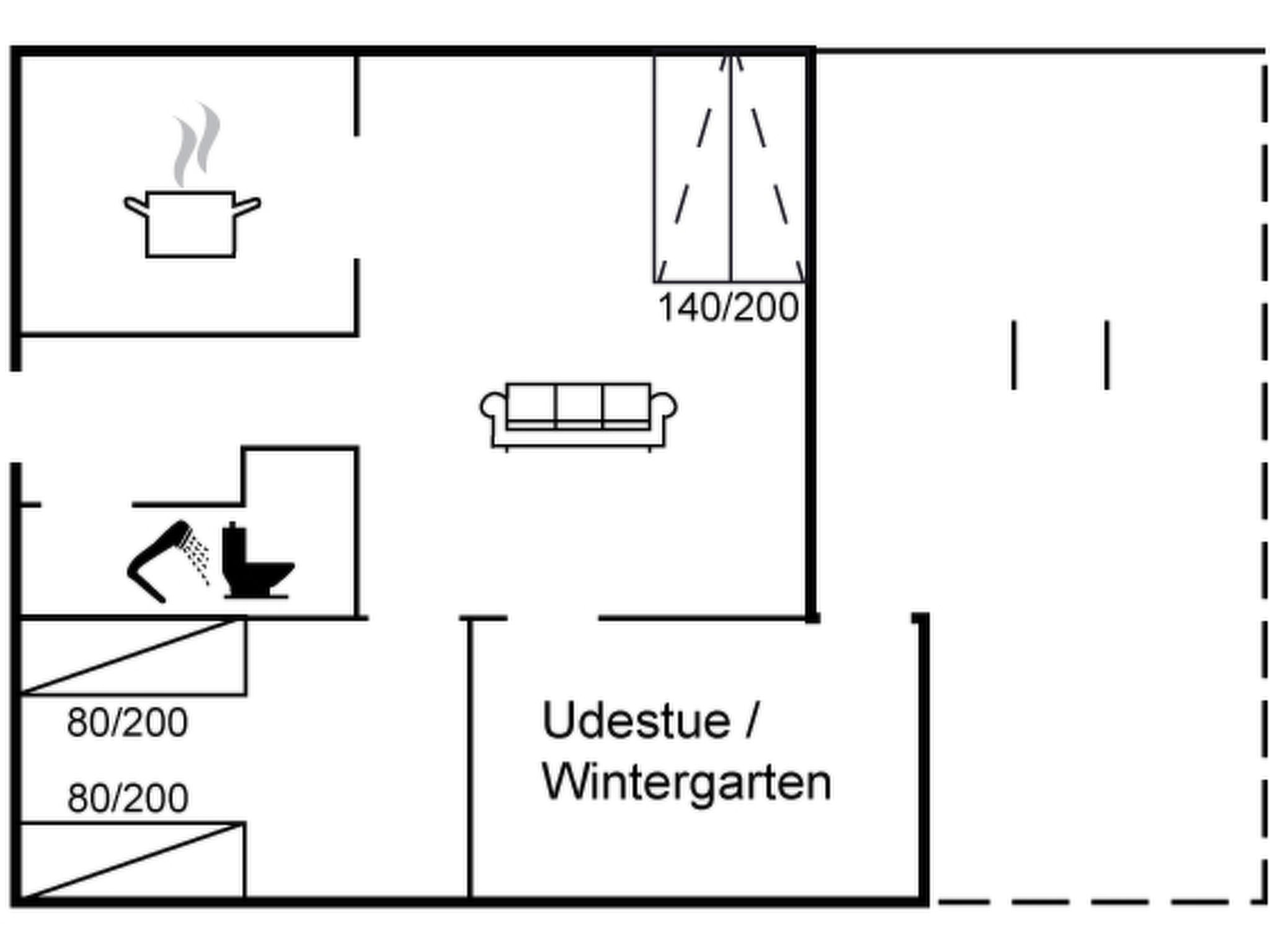 4-persoons appartement aan zee in Nexø - foto 26