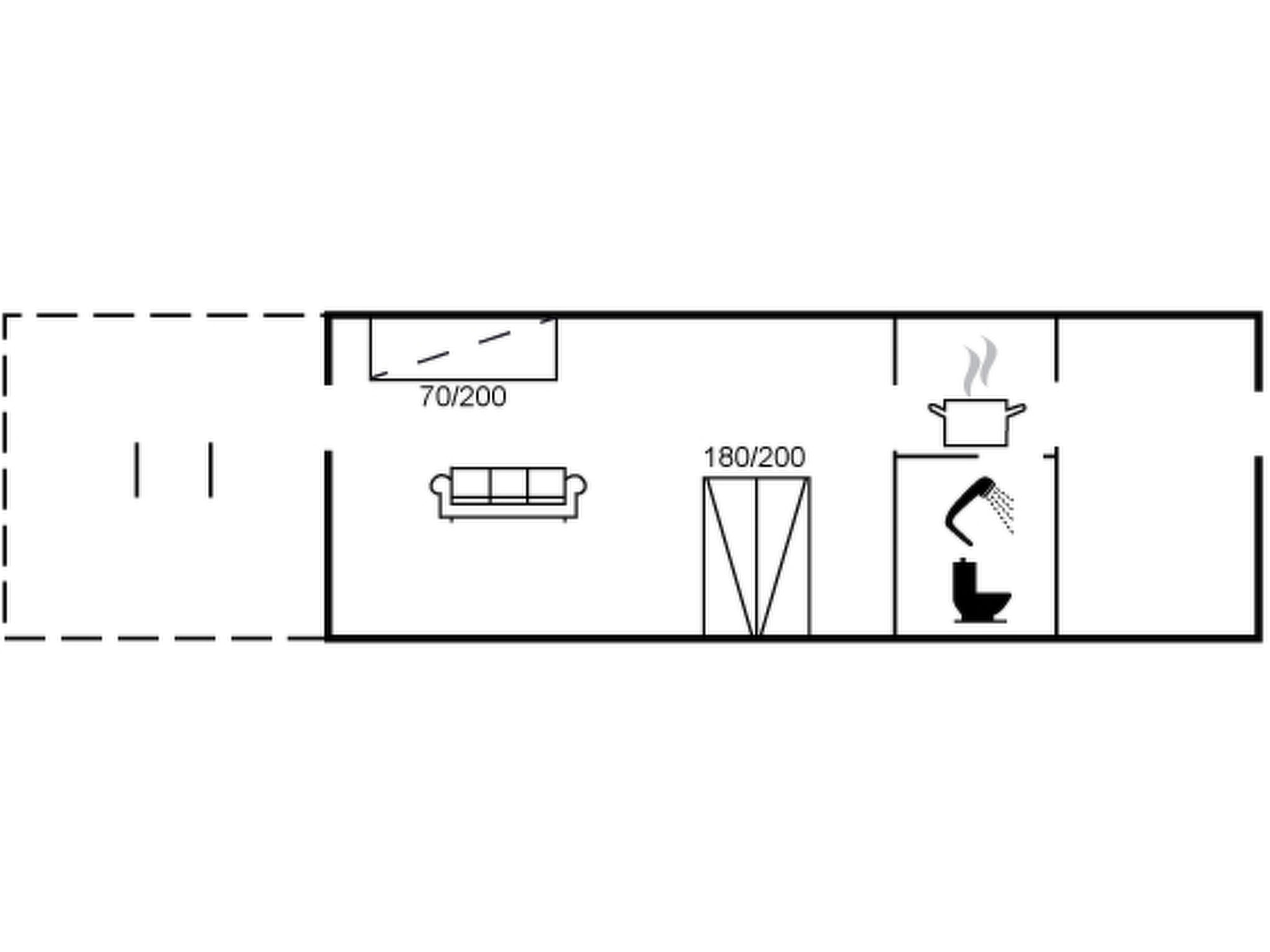 "Bengta" - 250m from the sea