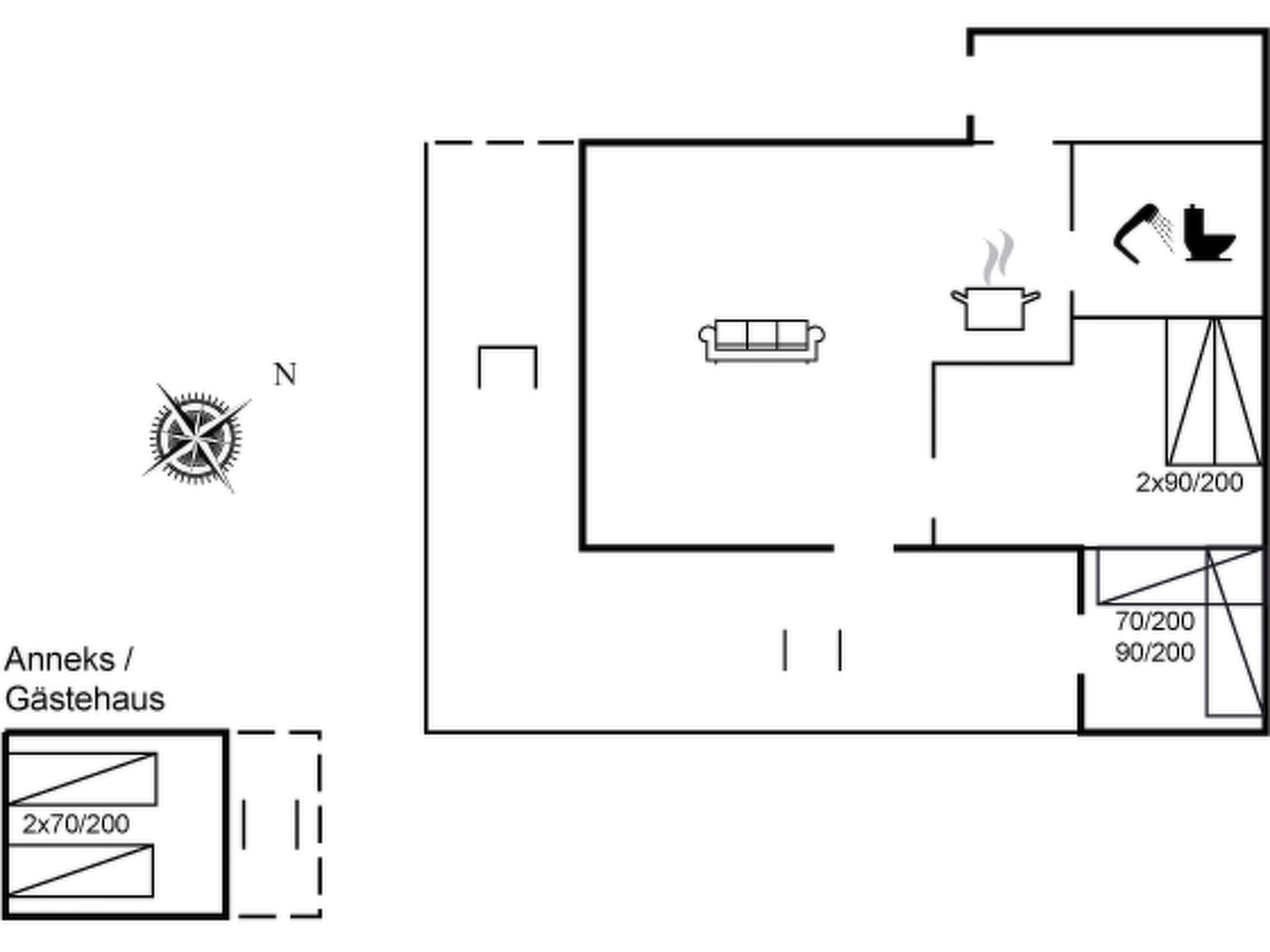 "Hannele" - 200m from the sea - Inside