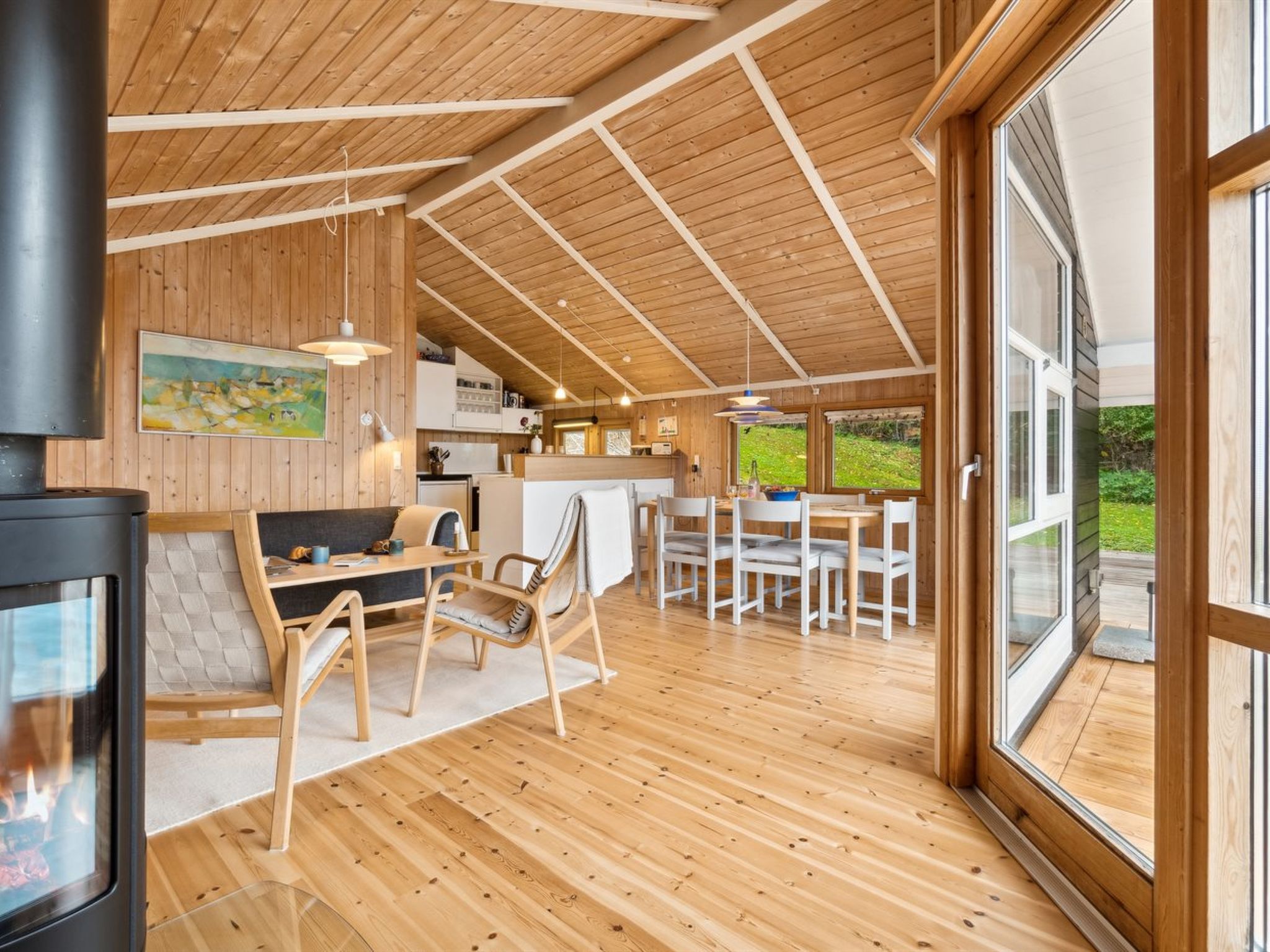 "Ågot" - 350m from the sea - Binnen
