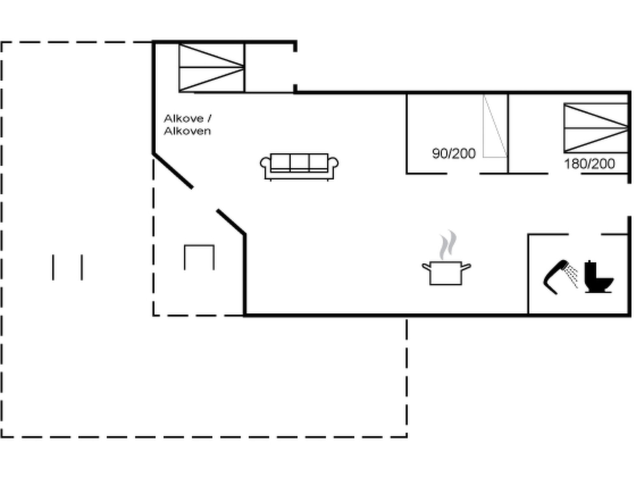 "Ågot" - 350m from the sea