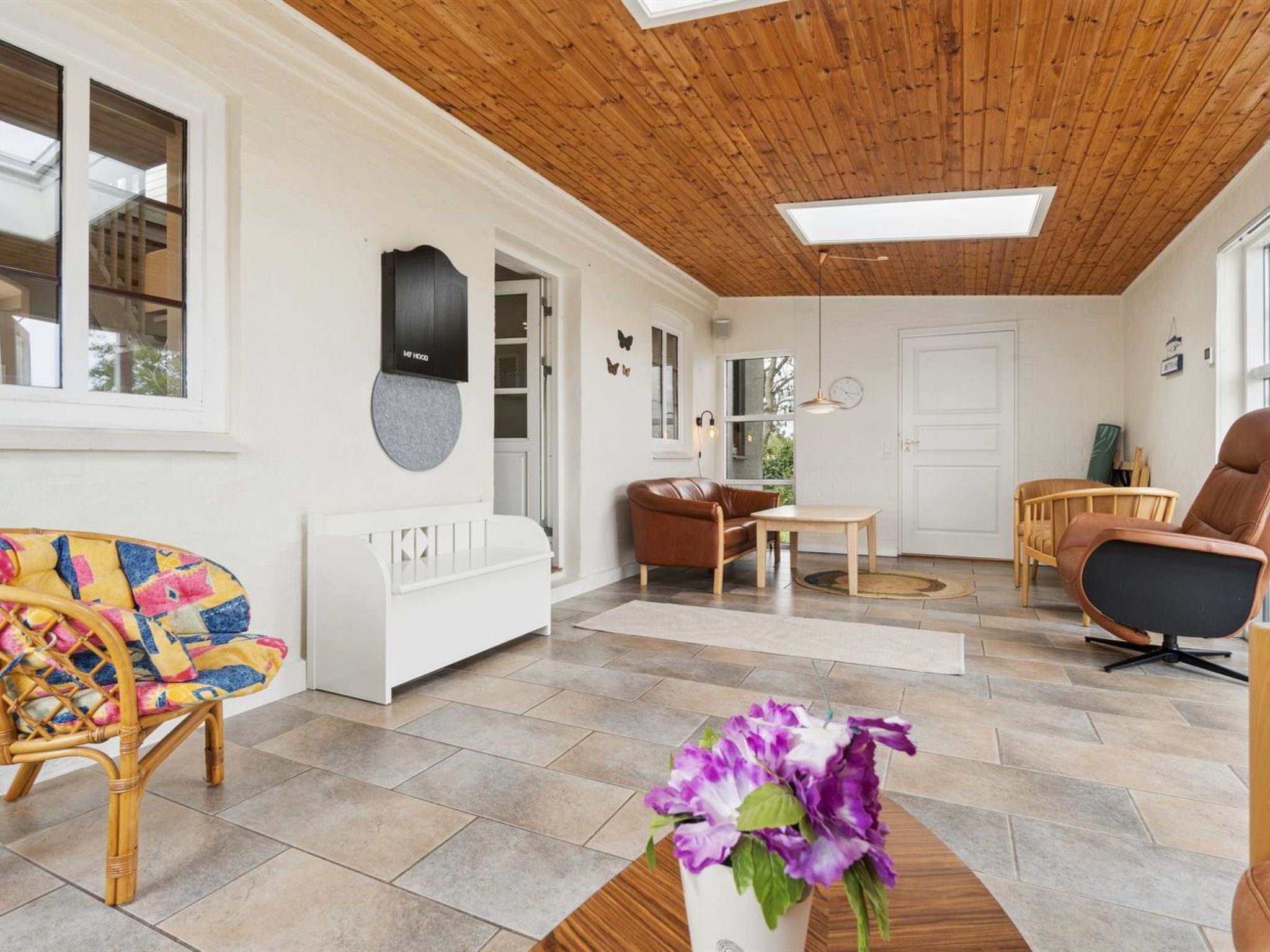 Sfeervol vakantiehuis met open haard in Østermarie - foto 14