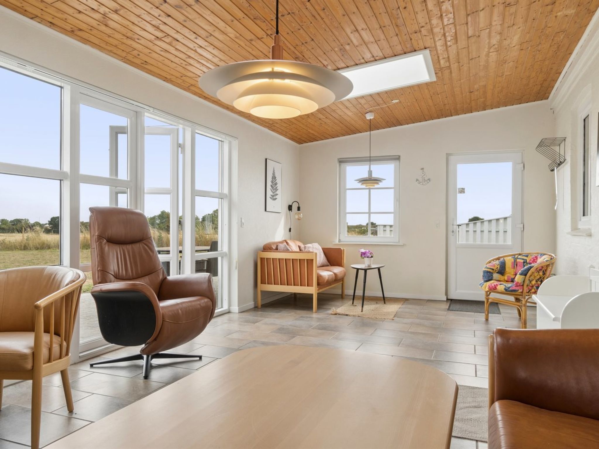 Sfeervol vakantiehuis met open haard in Østermarie - foto 15