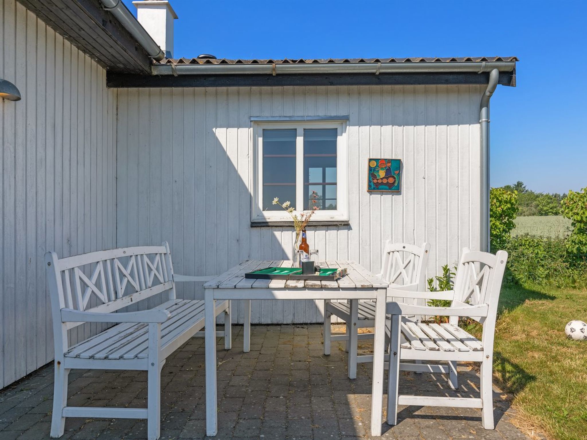 Sfeervol vakantiehuis met open haard in Østermarie - foto 32