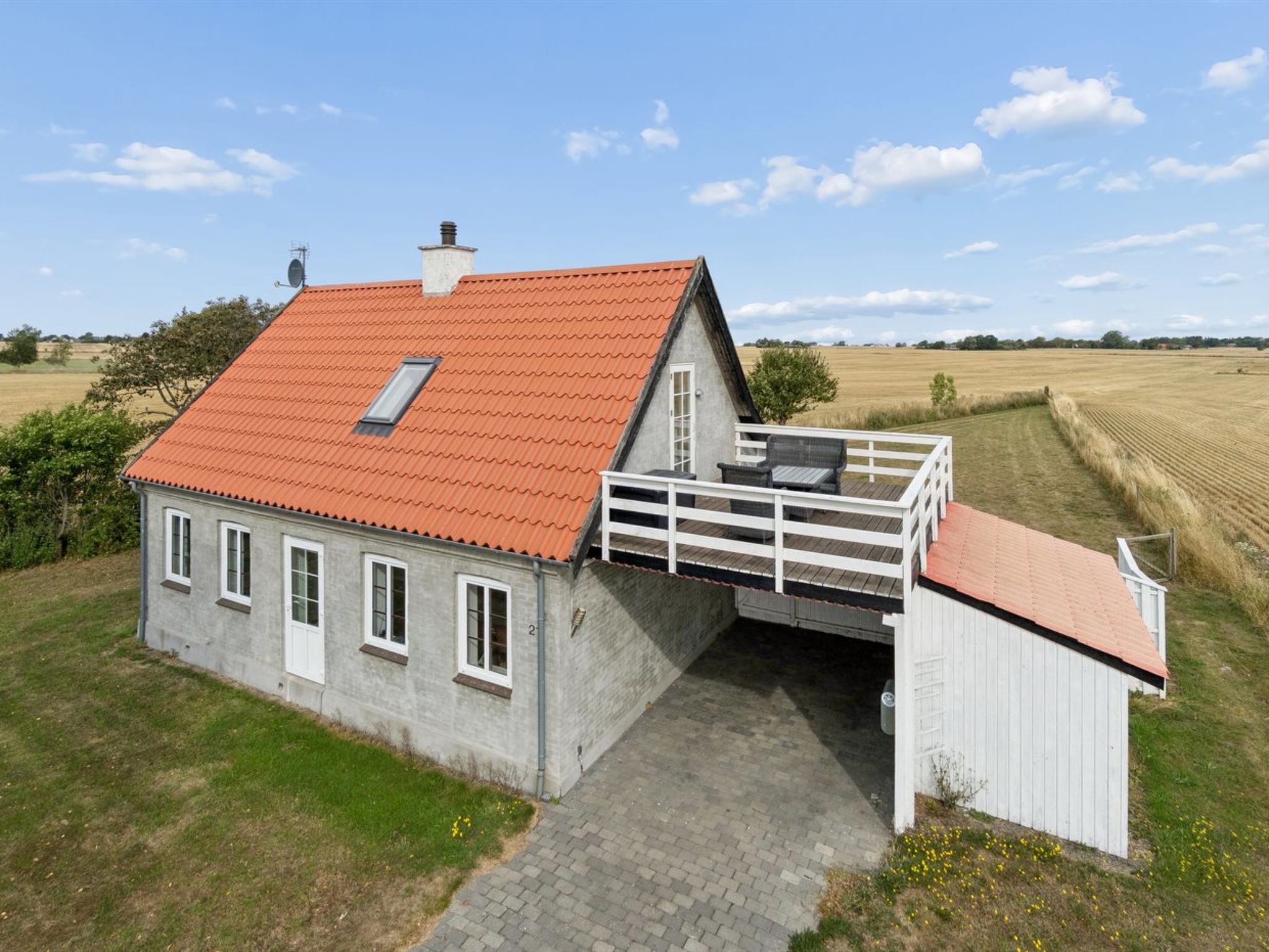 Sfeervol vakantiehuis met open haard in Østermarie - foto 35