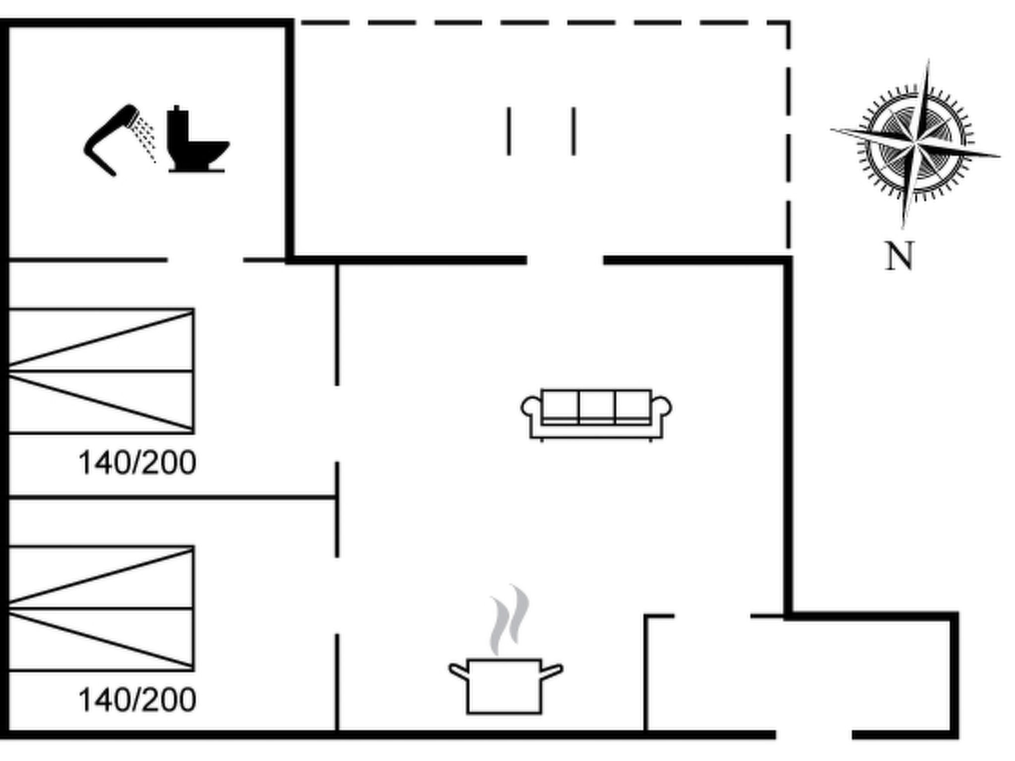"Alfred" - 25m from the sea