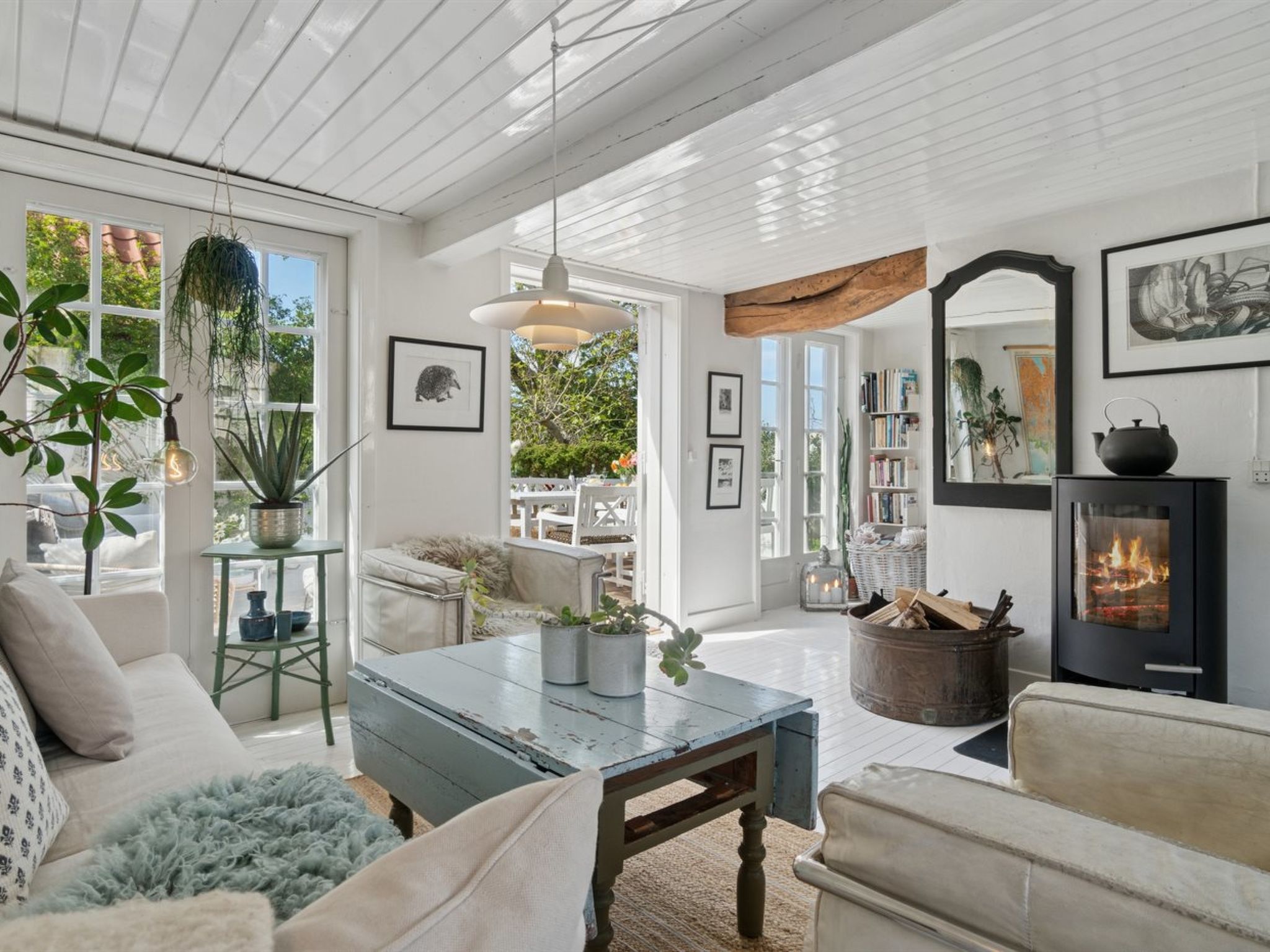 "Frederikke" - 300m from the sea - Binnen