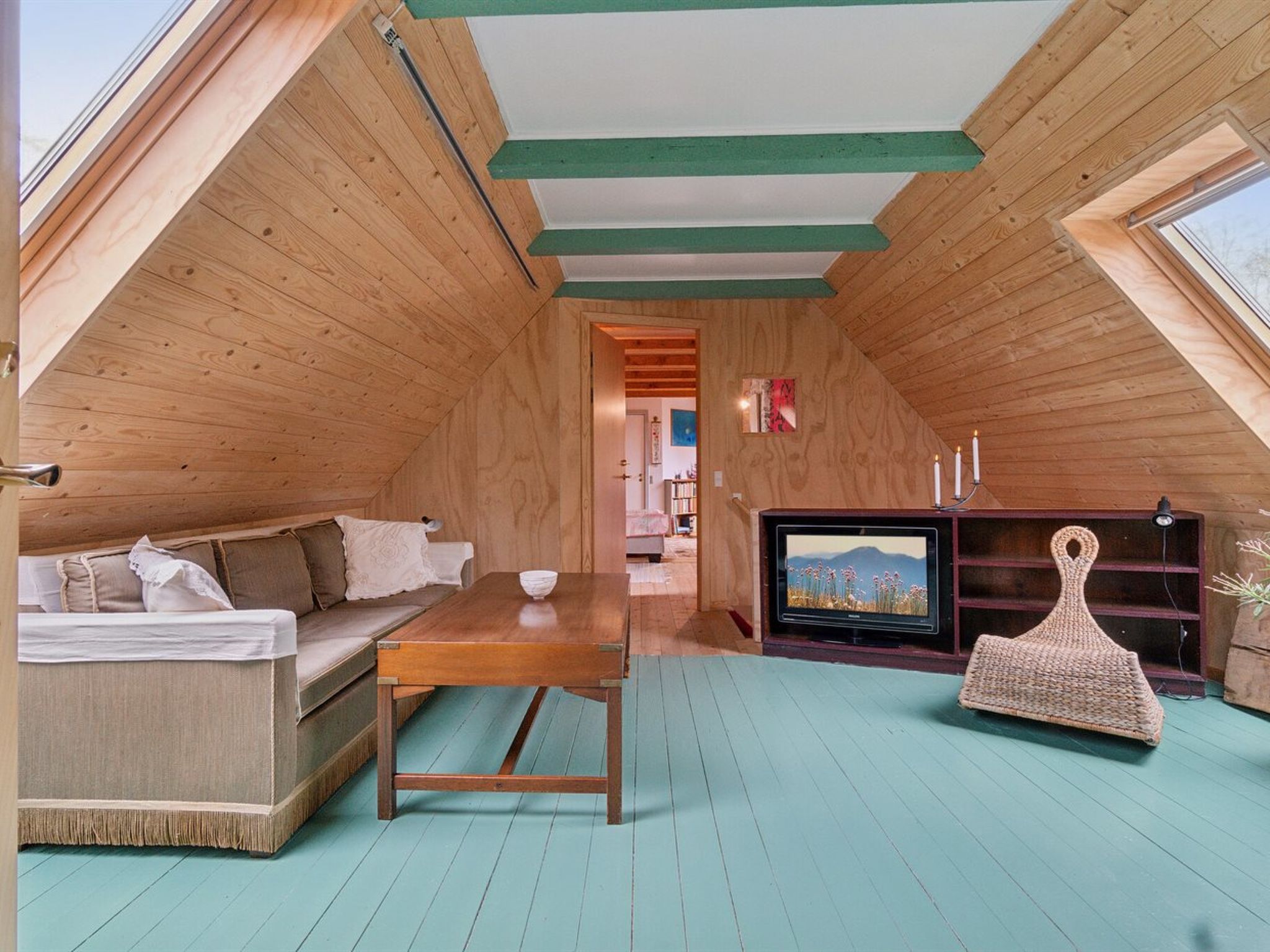 Op 600 m van zee: ruim appartement in Gudhjem voor 6 personen - foto 8