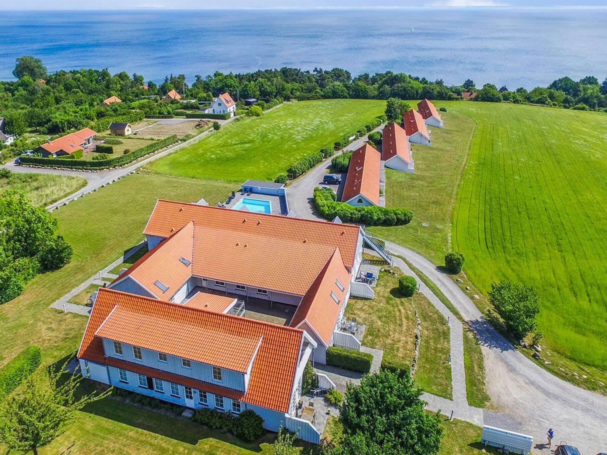 Appartement "Ayk" - 400m from the sea – Vue aérienne, photo 21 sur 28
