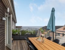 Aan zee: Licht appartement Hermann in Allinge voor 5 personen - thumbnail 1