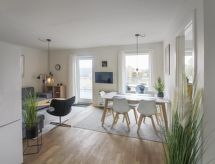 Aan zee: Licht appartement Hermann in Allinge voor 5 personen - thumbnail 6